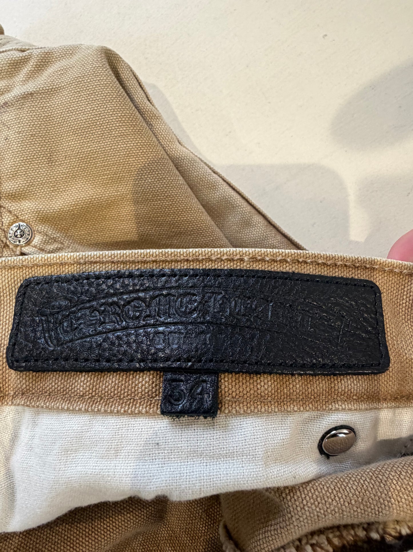 Chrome Hearts Exclusive Carhartt Double Knee Carpenter Pants