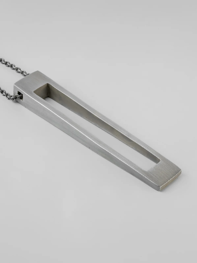 Parts Of Four Wedge Gateway Necklace (AS+DA)