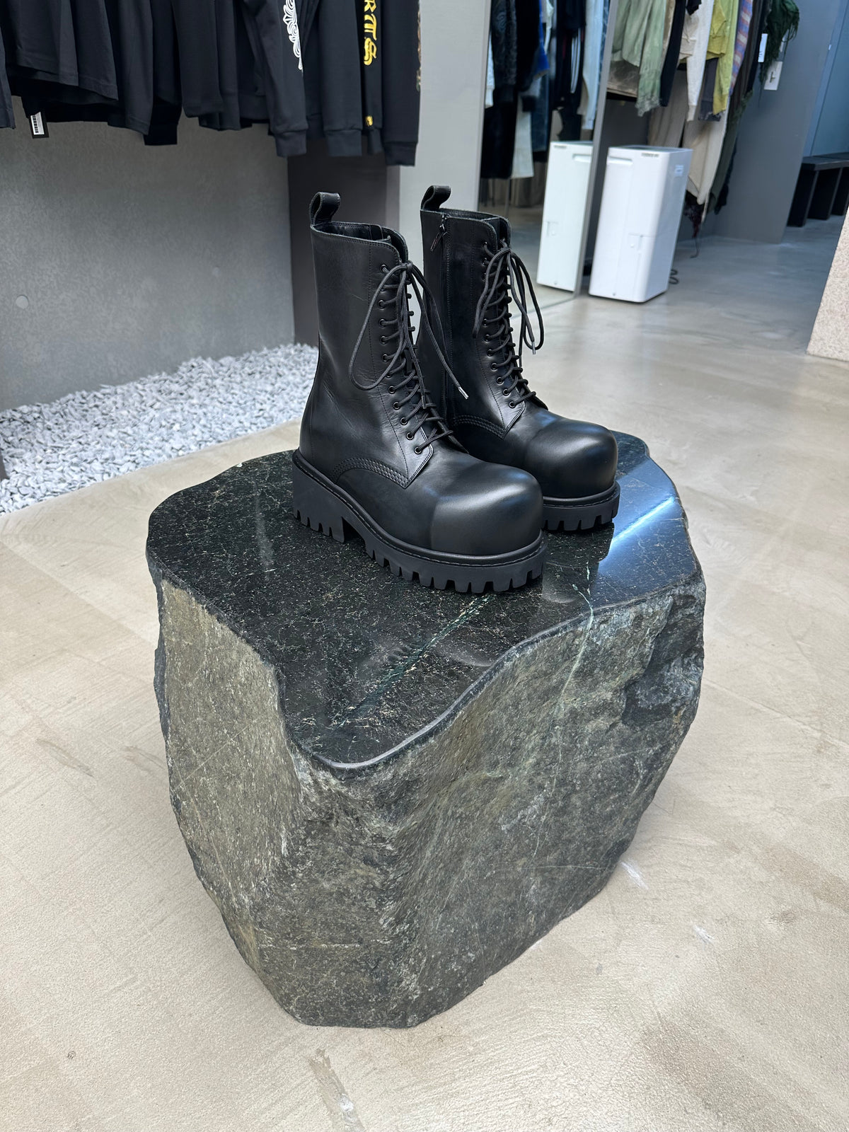 Balenciaga Stomper Bootie Soft Calfskin – Style Fusion Studio