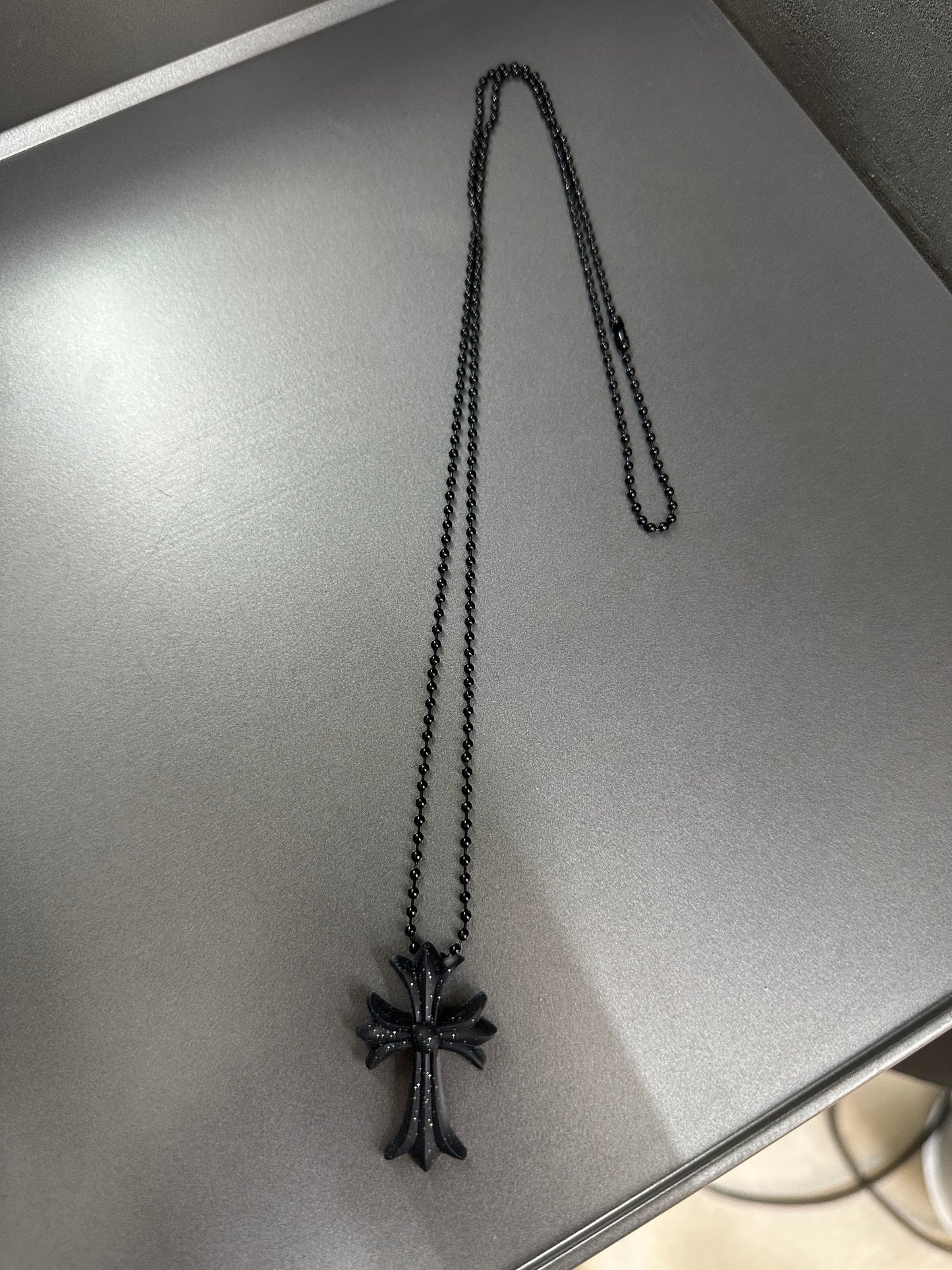 Chrome Hearts Silicon Cross Necklace