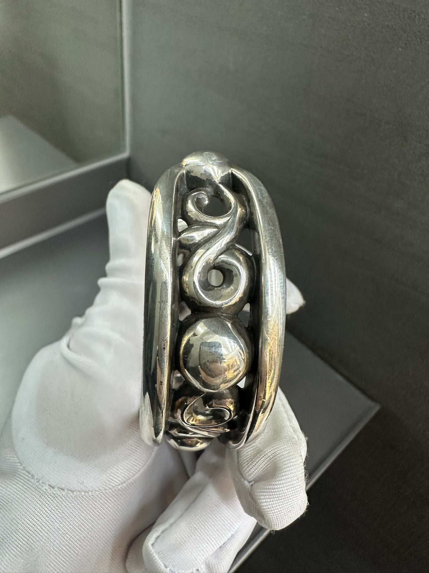 Chrome Hearts Narrow Scroll Bracelet