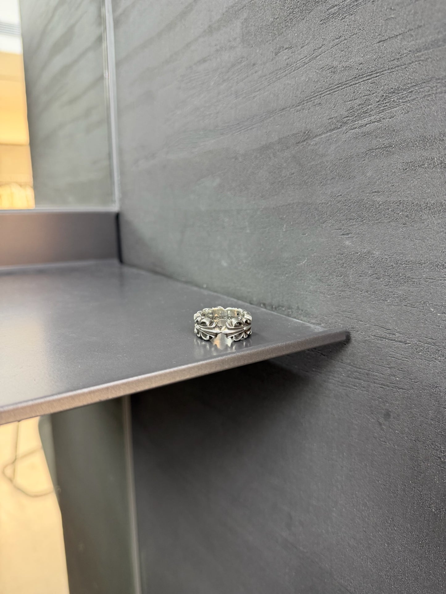 Chrome Hearts Floral Heart Ring