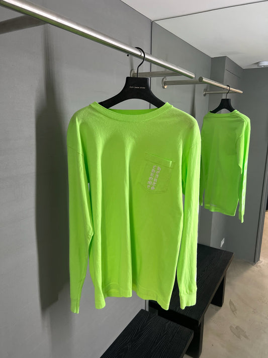 Chrome Hearts Neon Flame Logo Pocket Long Sleeve