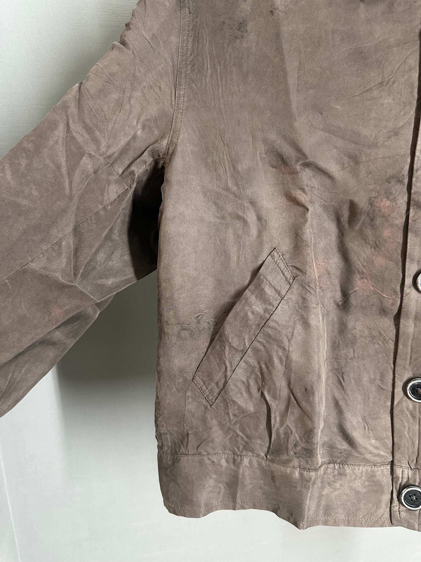 Peng Tai Wormwood Dyed Shirt Jacket