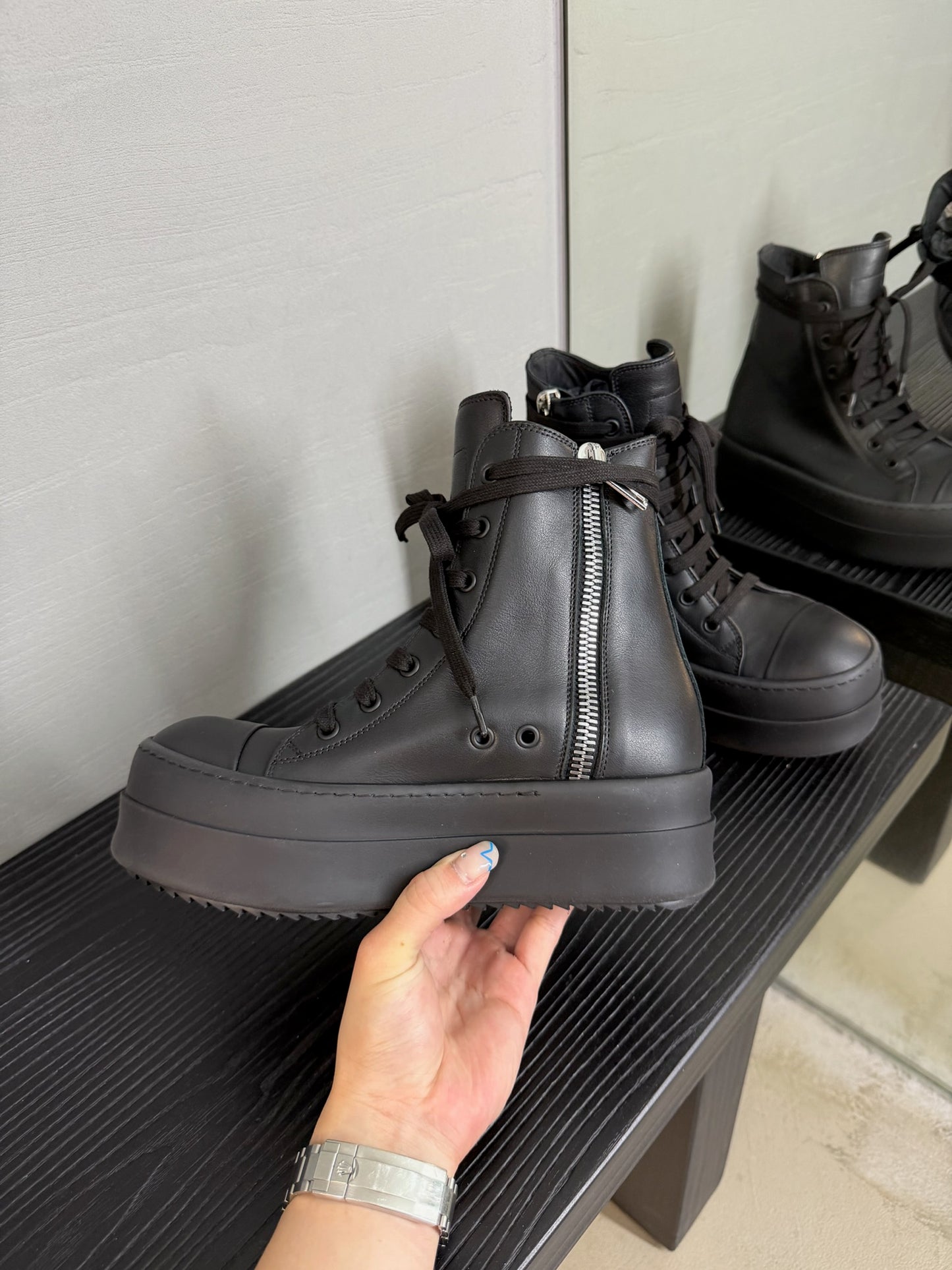 Rick Owens Mega Bumper Sneakers