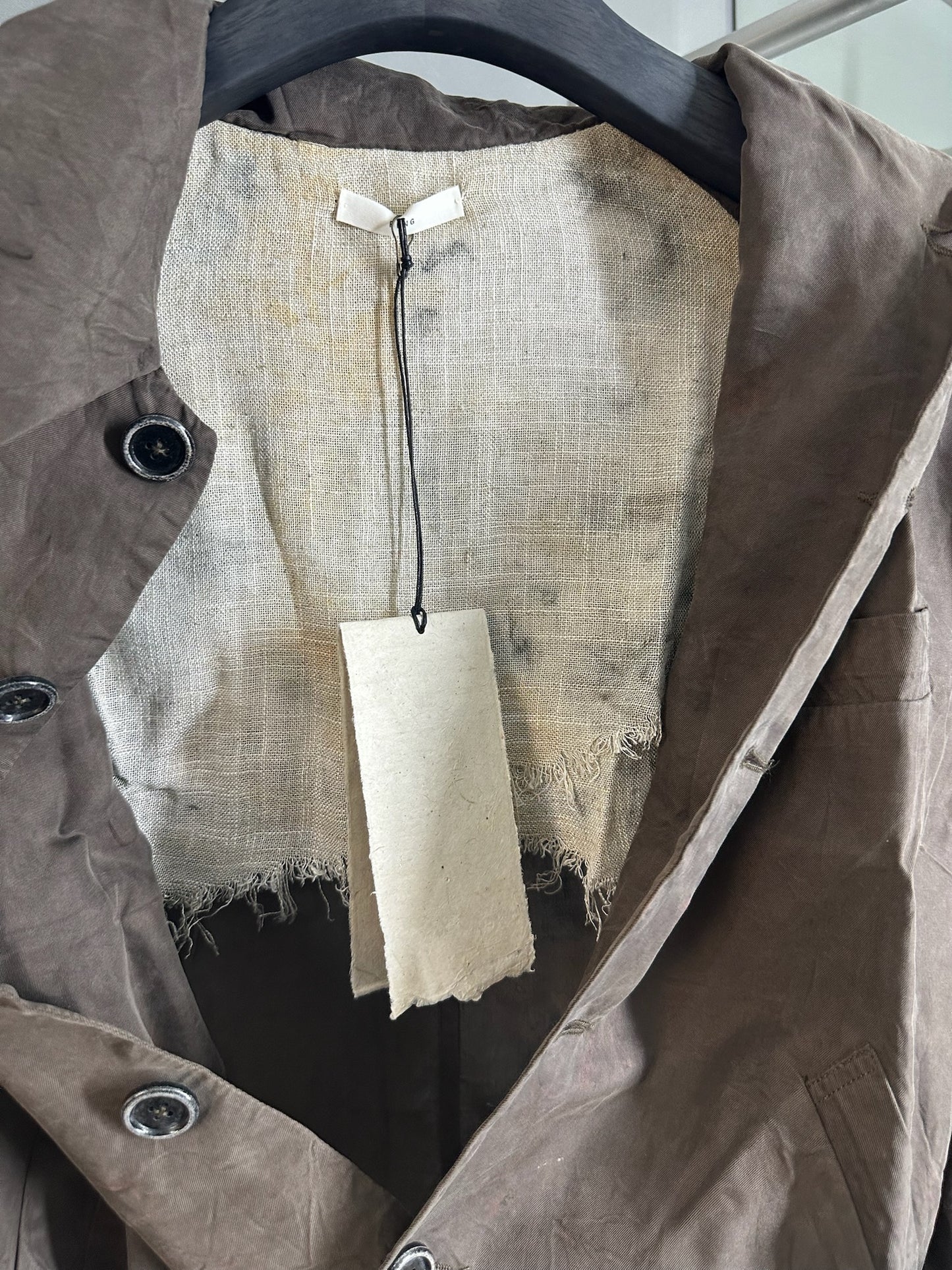 Peng Tai Wormwood Dyed Shirt Jacket