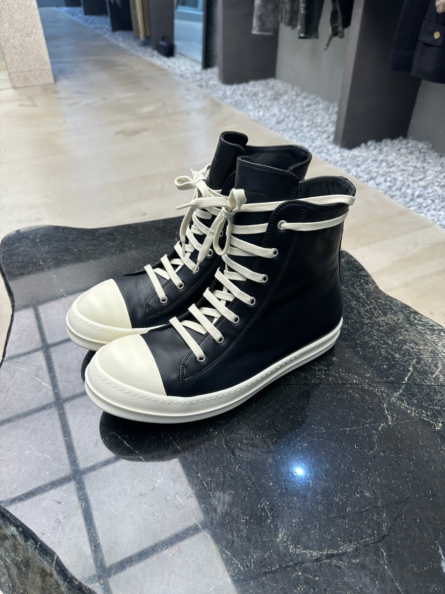 Rick Owens Ramones High-top Sneakers
