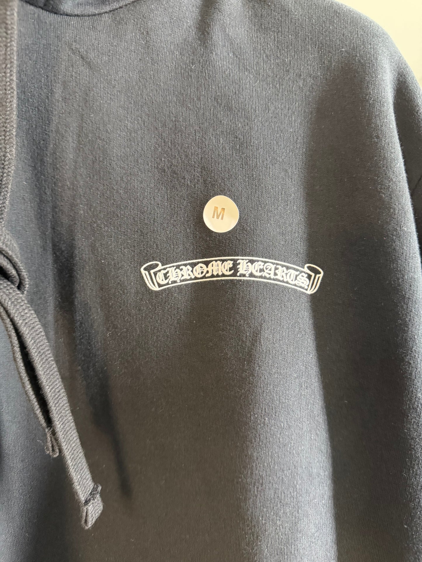 Chrome Hearts Scroll Logo Hoodie