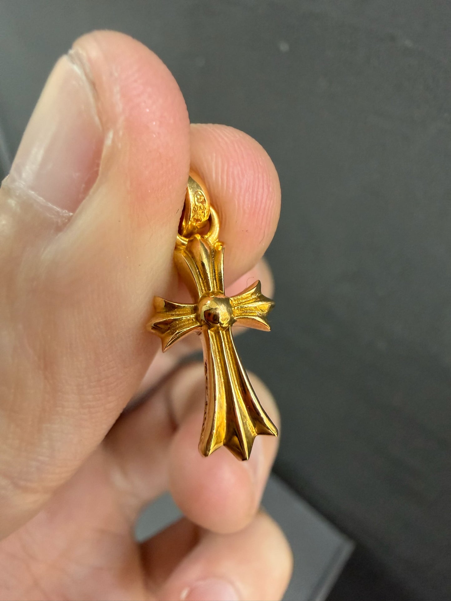 Chrome Hearts 22k BBF Babyfat Pendant