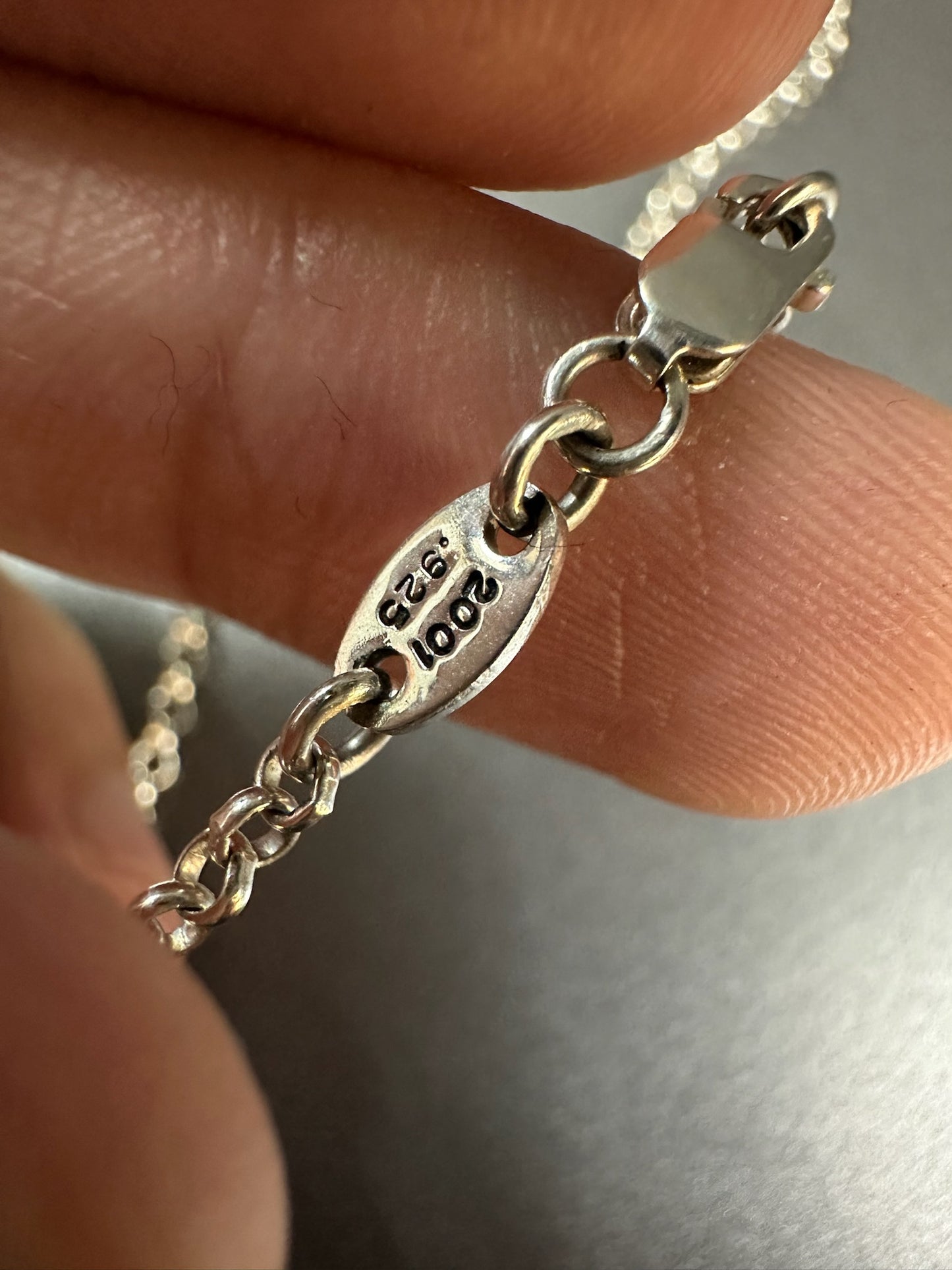 Chrome Hearts Safety Pin Necklace 45cm