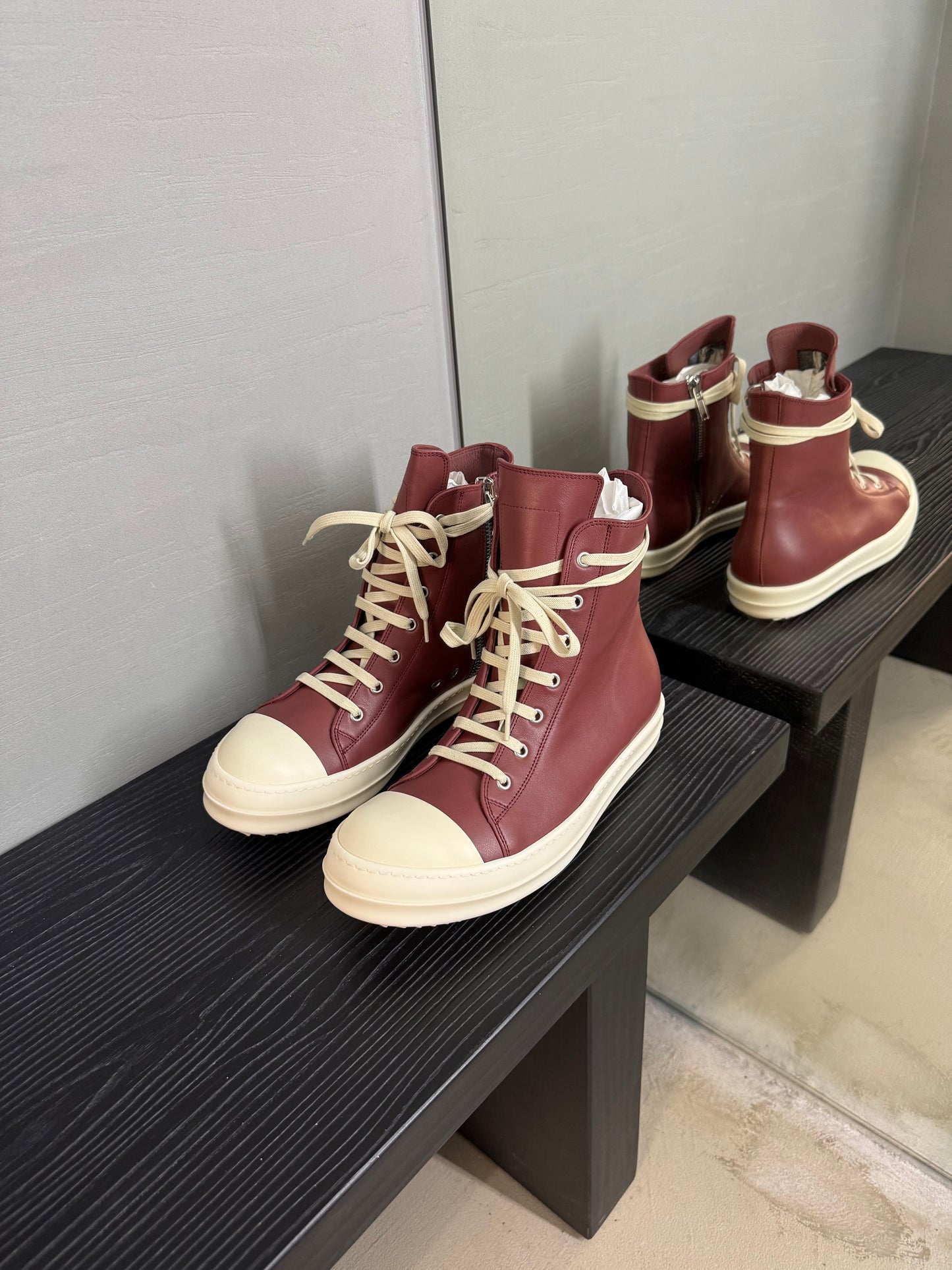 Rick Owens Ramones High-top Sneakers