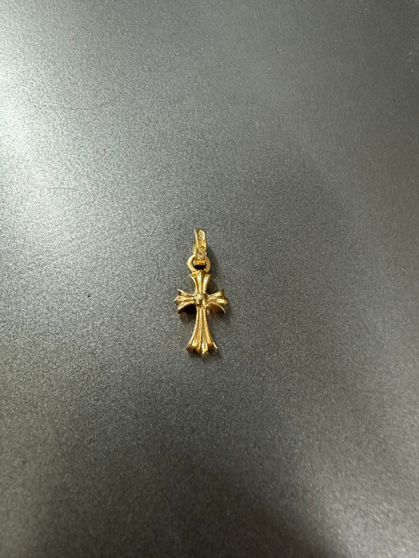 Chrome Hearts 22k Babyfat Pendant with Diamonds