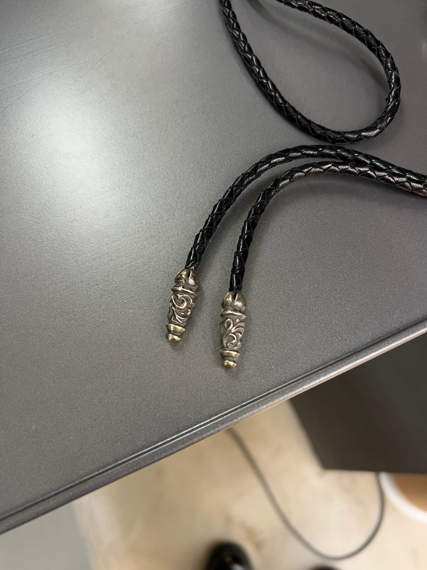 Chrome Hearts Oval Cross Bolo Tie