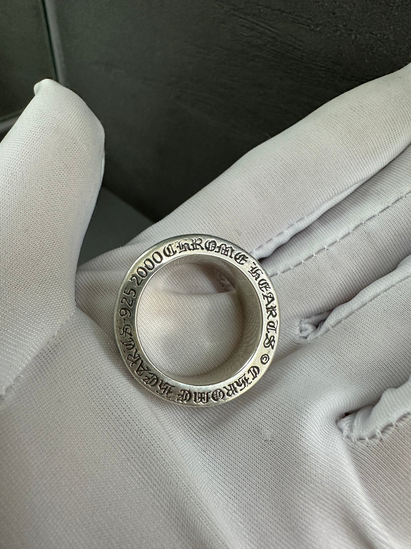 Chrome Hearts Spinner Scroll Ring