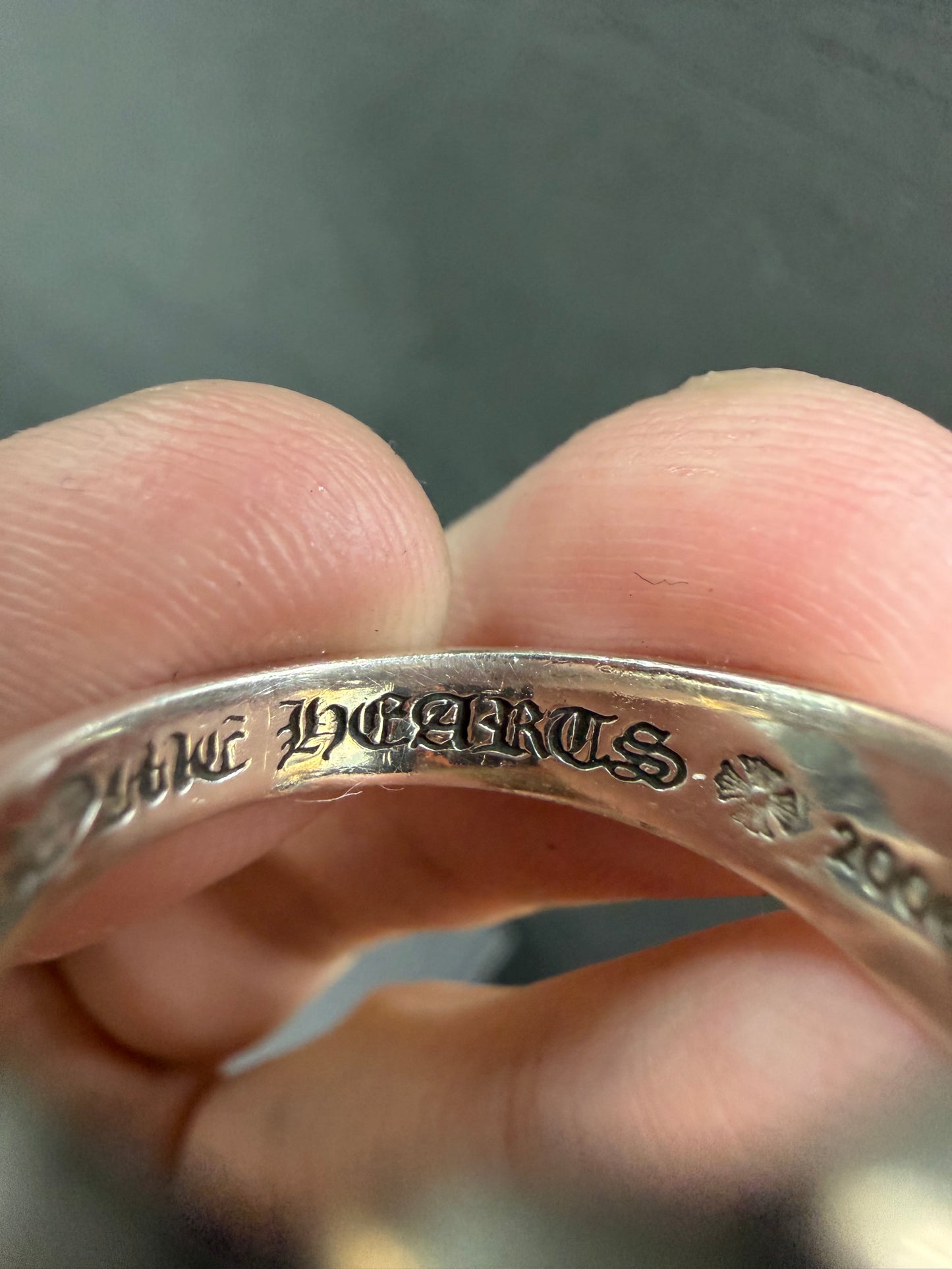 Chrome Hearts Floral Hearts Ring