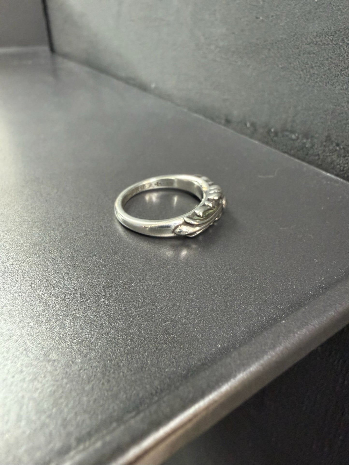 Chrome Hearts Baby Classic Floral Cross Ring