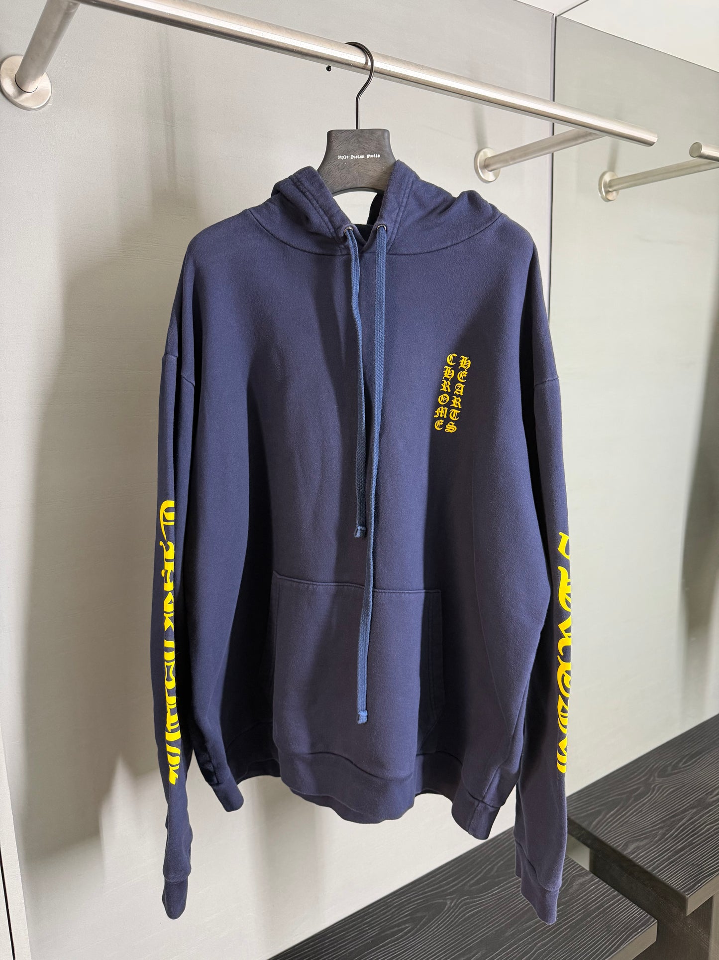 Chrome Hearts Gothic Script Logo Hoodie