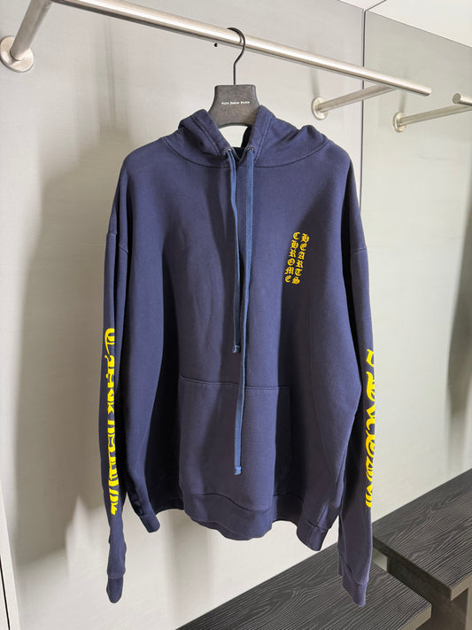 Chrome Hearts Gothic Script Logo Hoodie