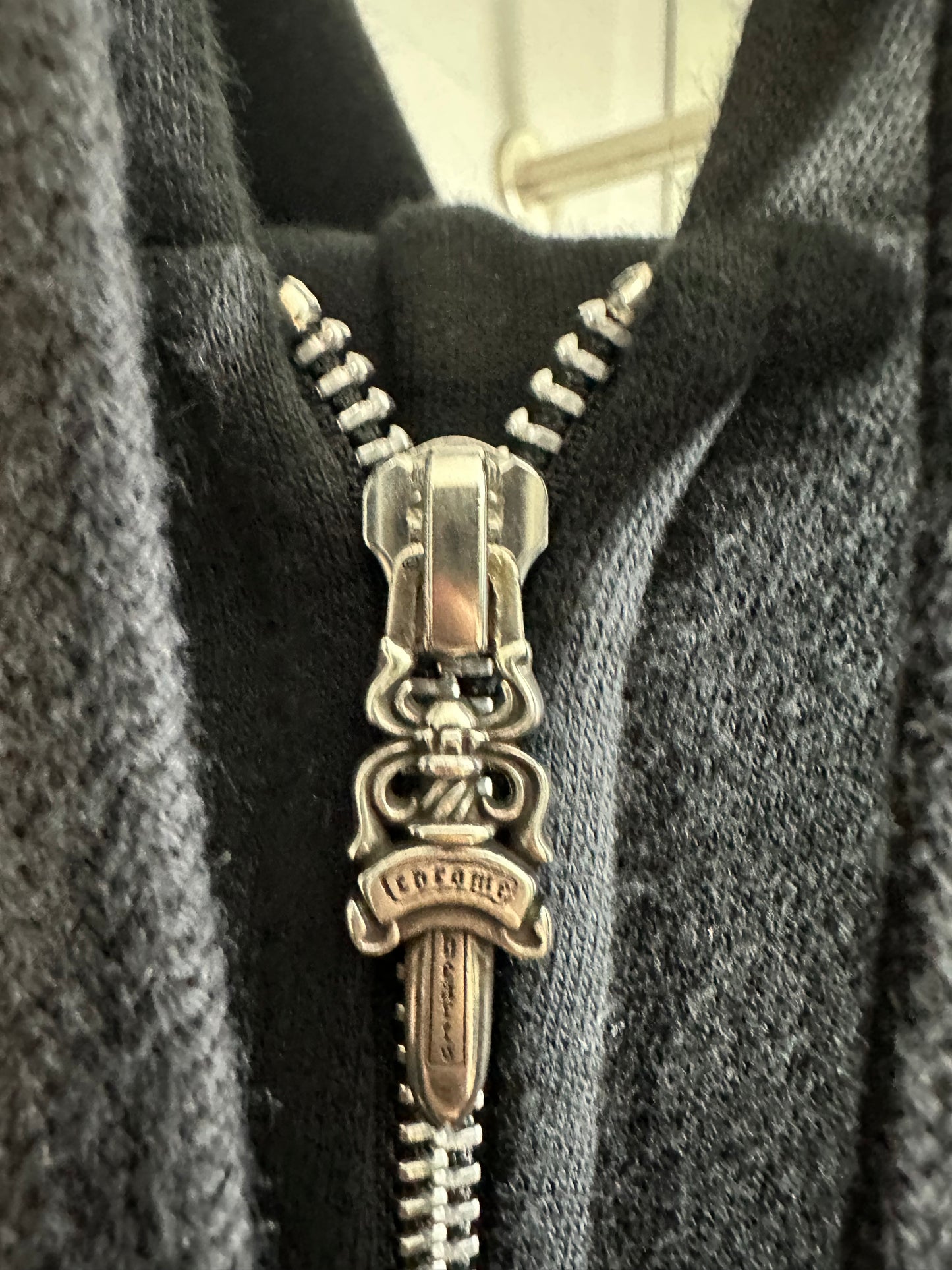 Chrome Hearts Gothic Script Zip-up