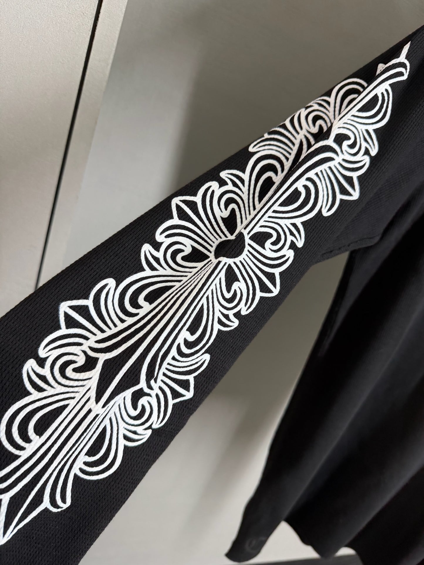 Chrome Hearts Horseshoe Floral Thermal Long Sleeve