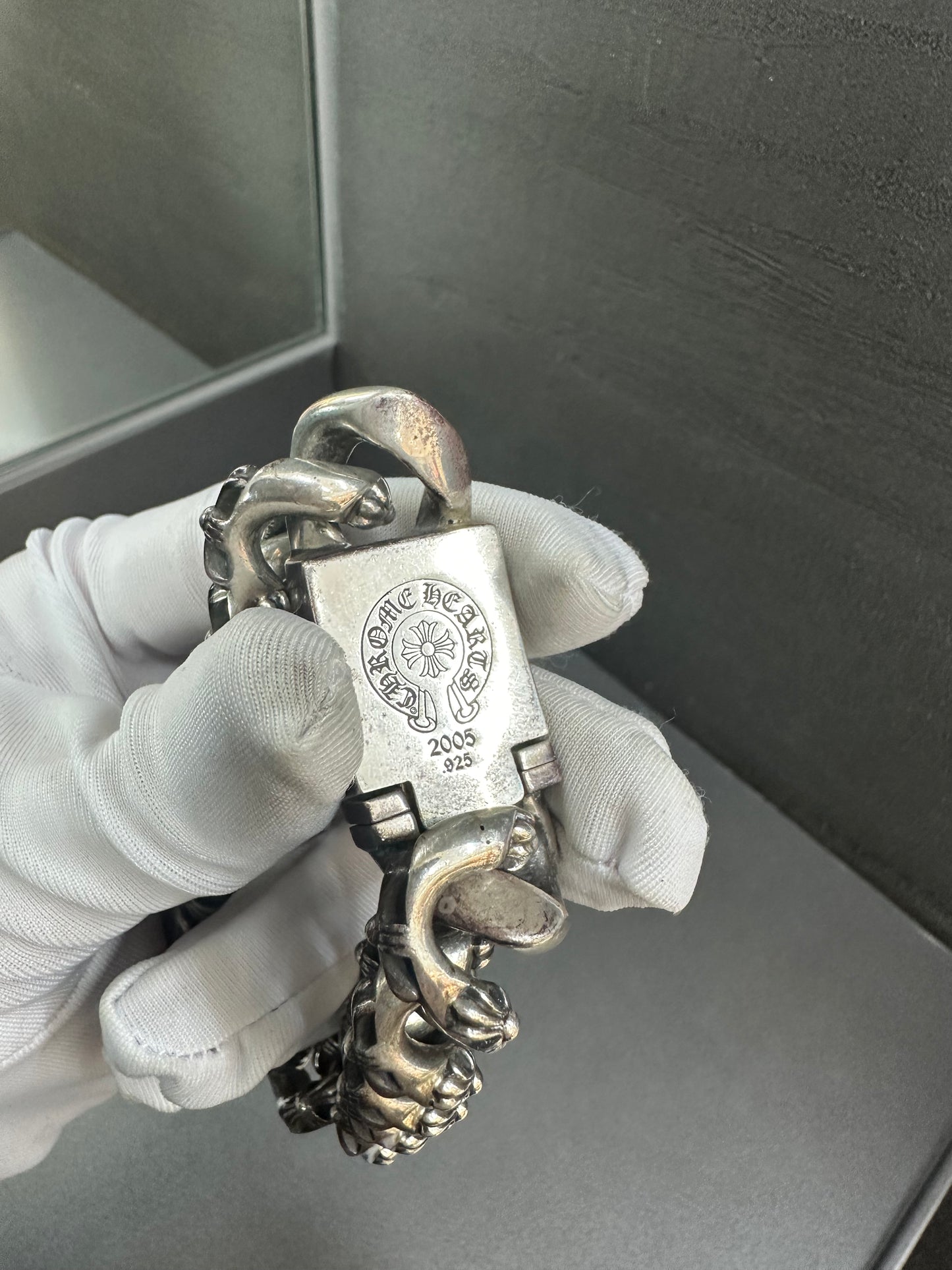 Chrome Hearts Large Box Fancy Link Bracelet