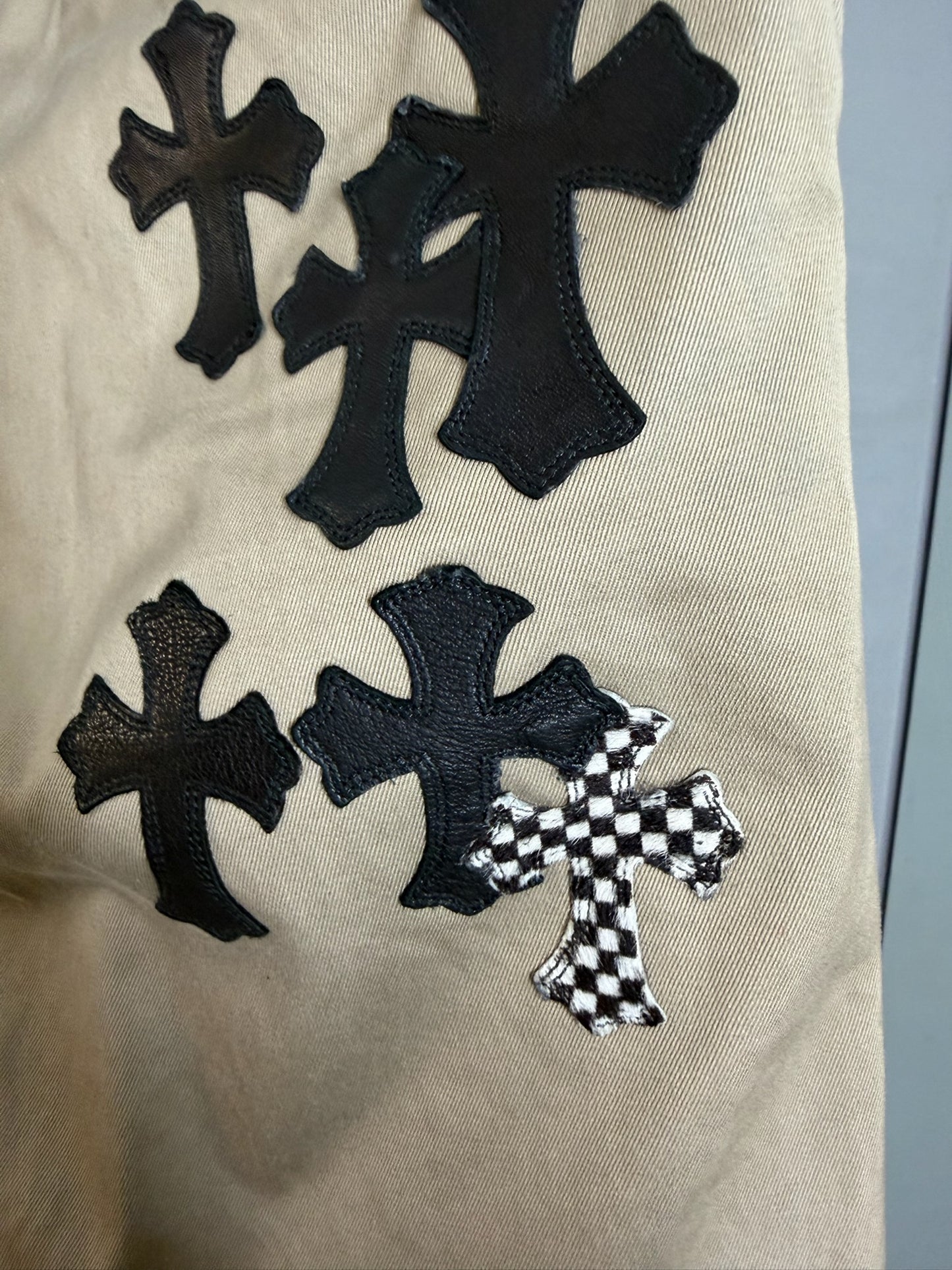 Chrome Hearts Cross Patch Chino Pants