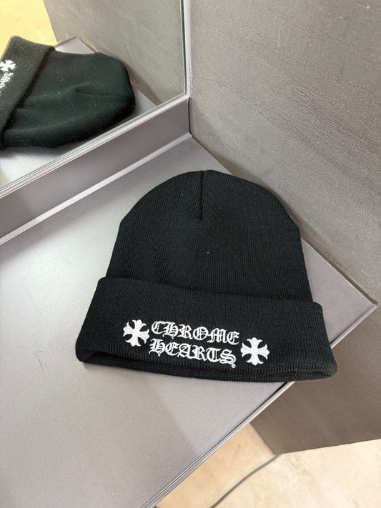 Chrome Hearts Logo Beanie