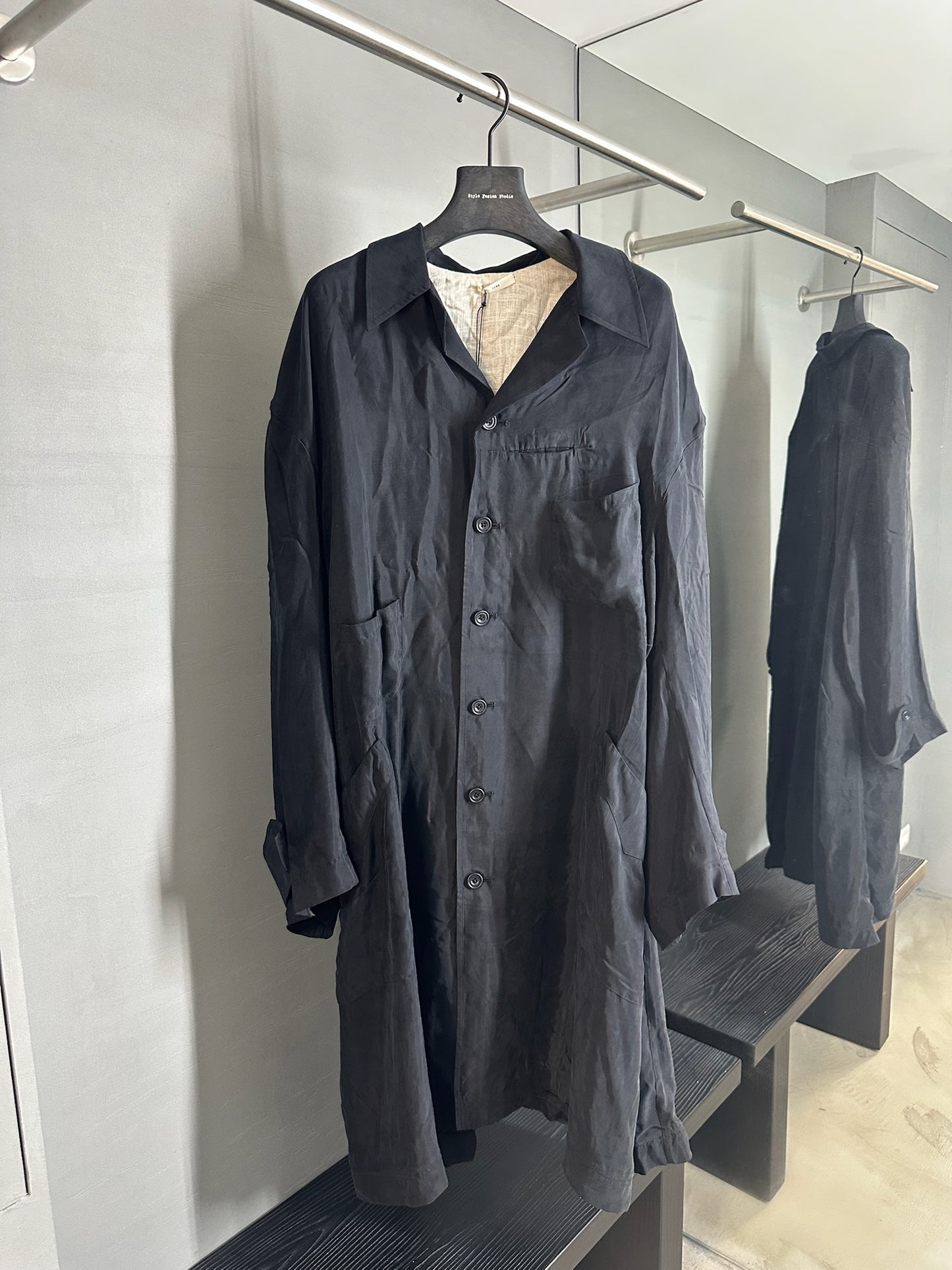 Peng Tai Lab Trench Coat