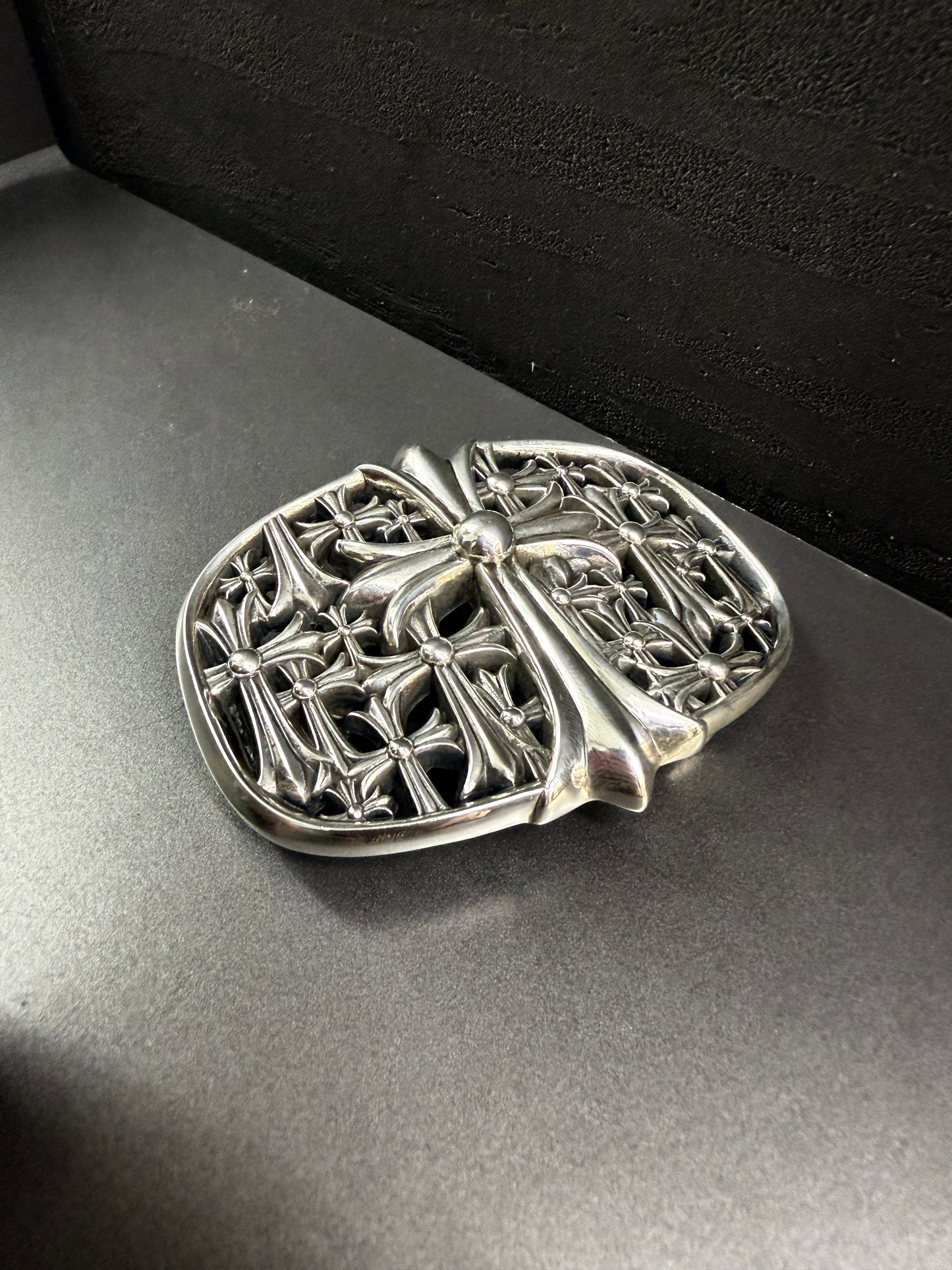 Chrome Hearts Cemetery Cross Belt Buckle