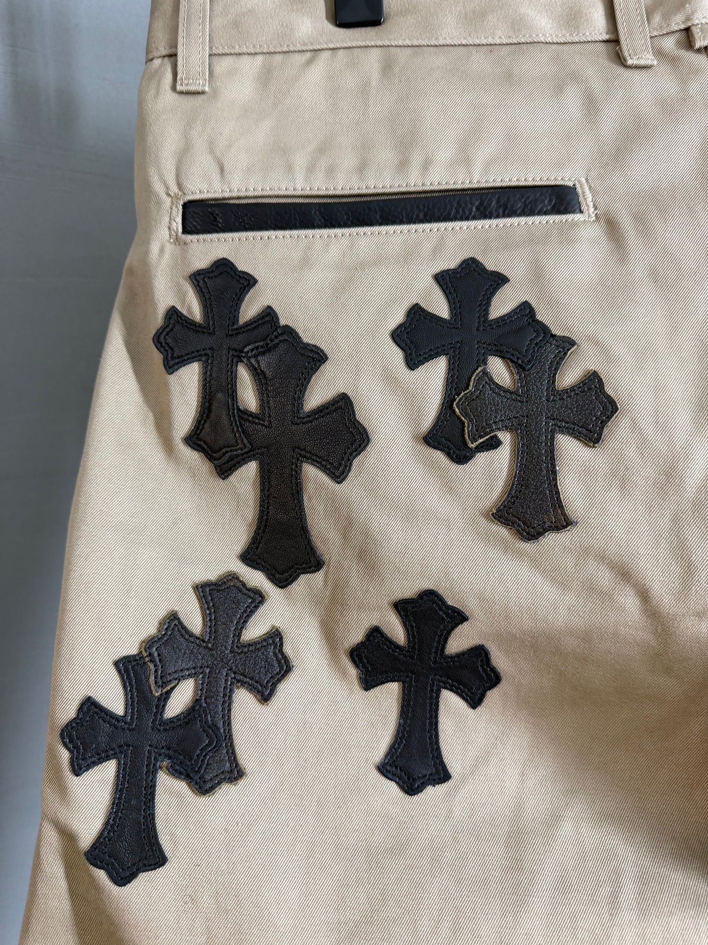 Chrome Hearts Cross Patch Chino Pants