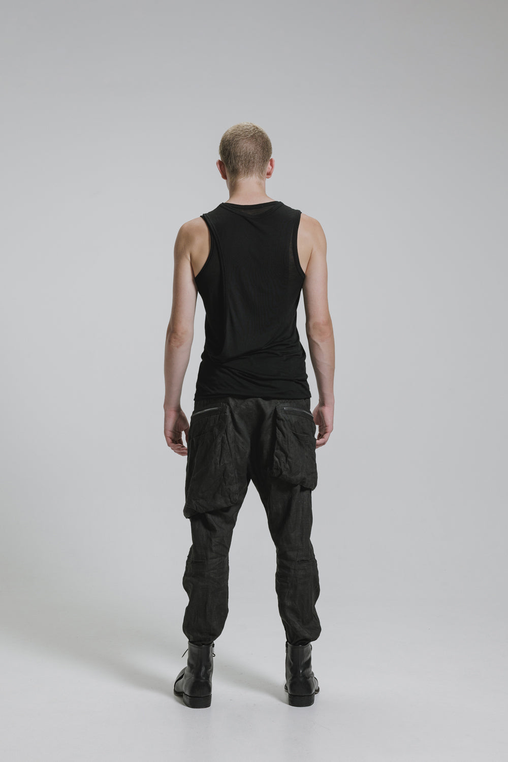 NUDE:MM 40/-Tencel Jersey Layered Tank Top