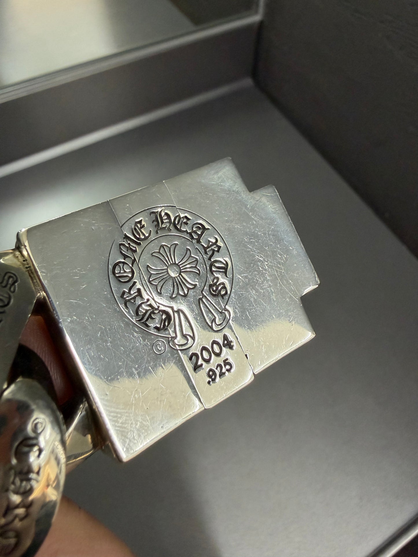 Chrome Hearts Box ID XL Fleur Bracelet