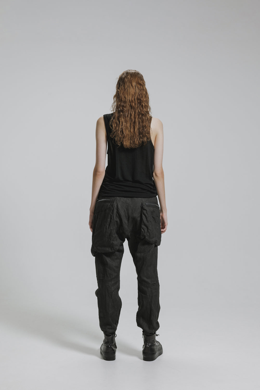 NUDE:MM 40/-Tencel Jersey Layered Tank Top