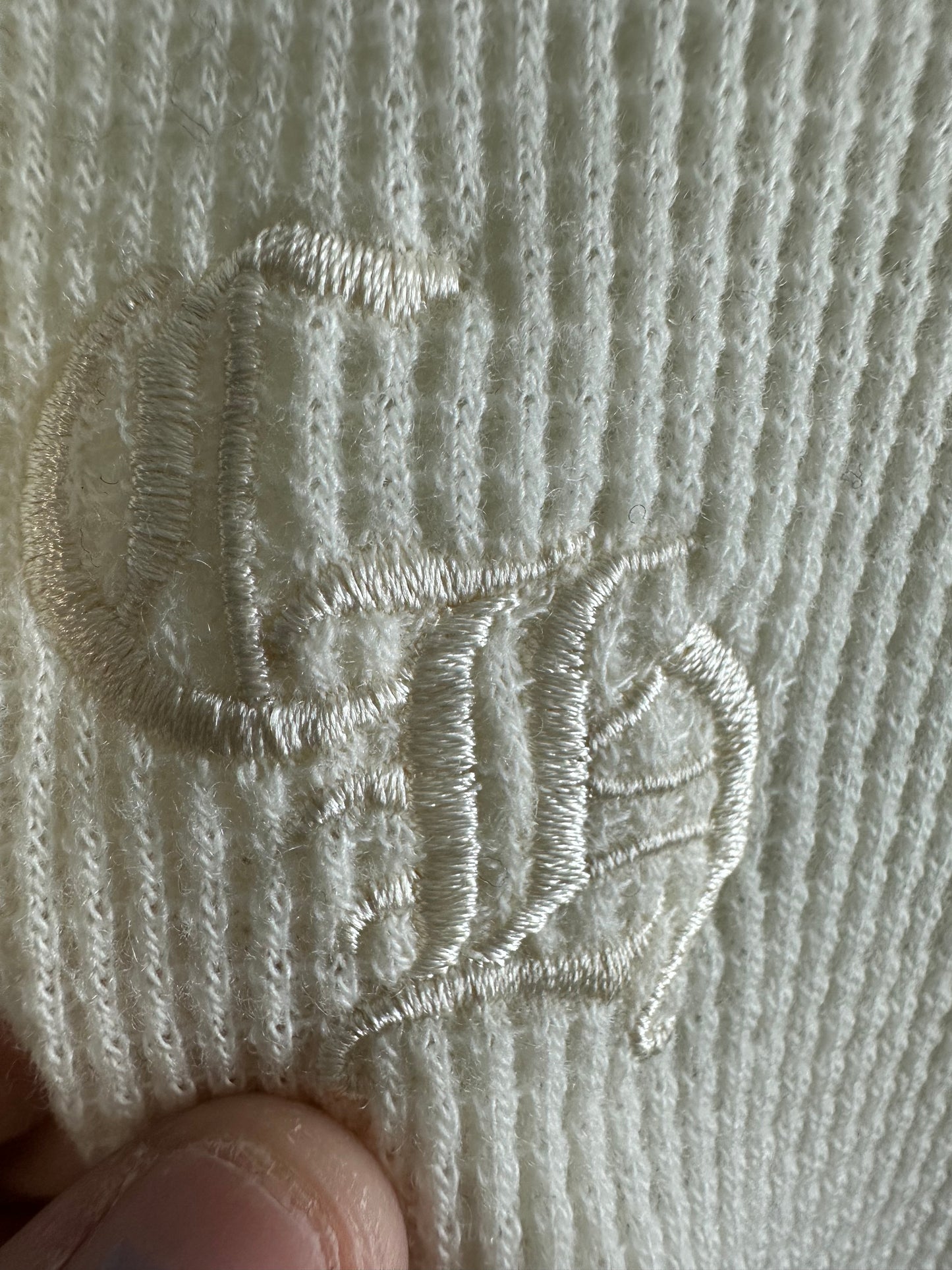 Chrome Hearts Waffle Embroidered Long Sleeve