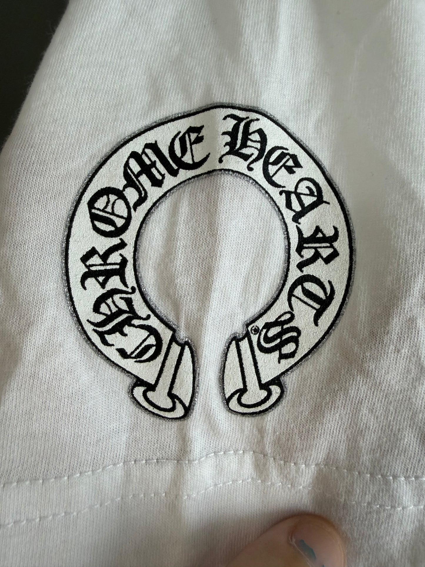 Chrome Hearts Back Floral T-Shirt