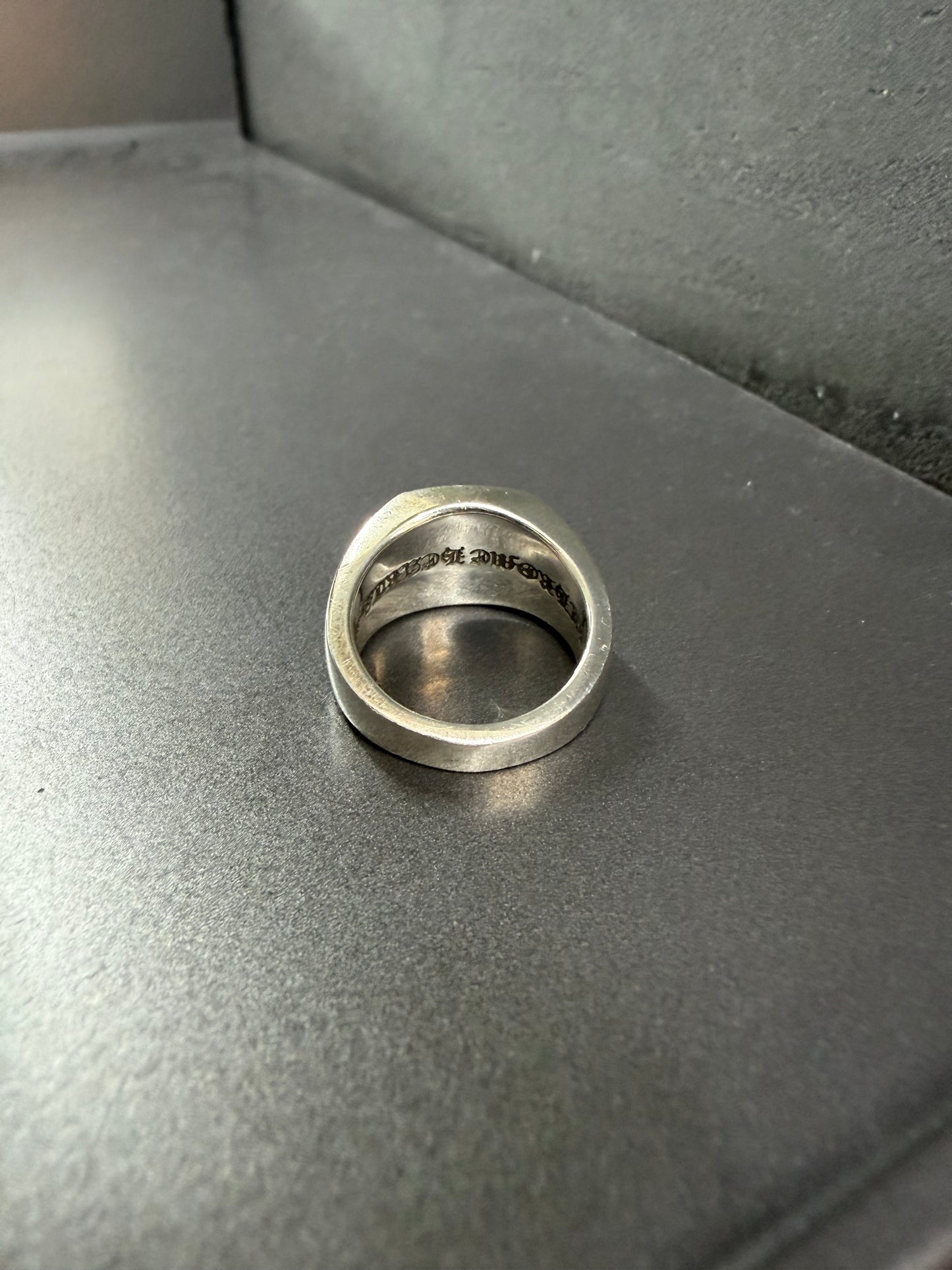 Chrome Hearts Champion Ring With Diamonds