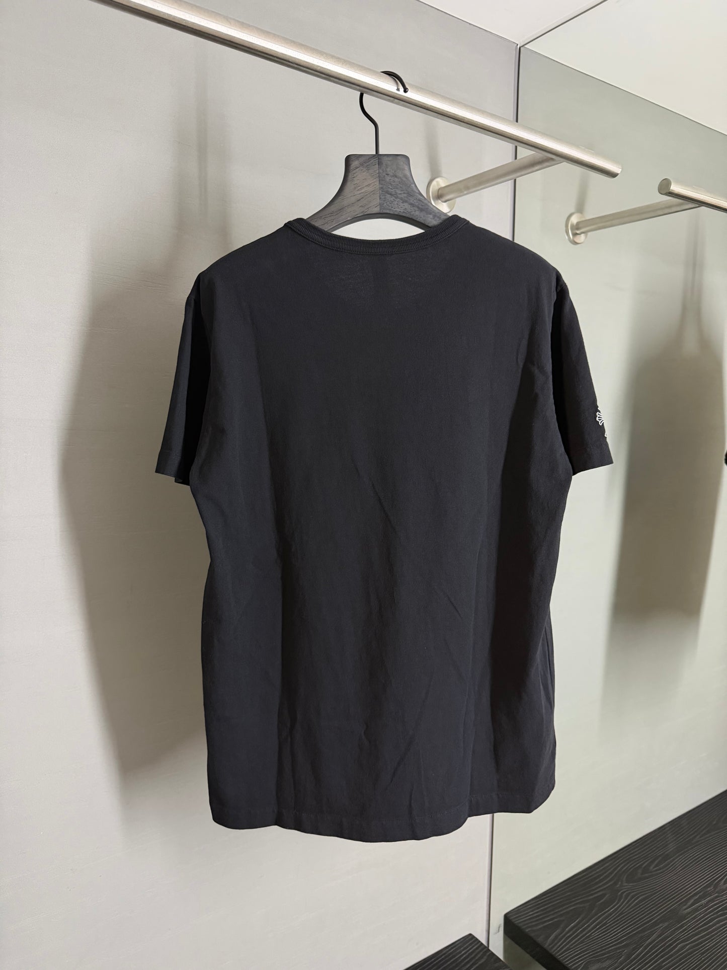 Chrome Hearts Sanskrit Cross Embroidered T-shirt