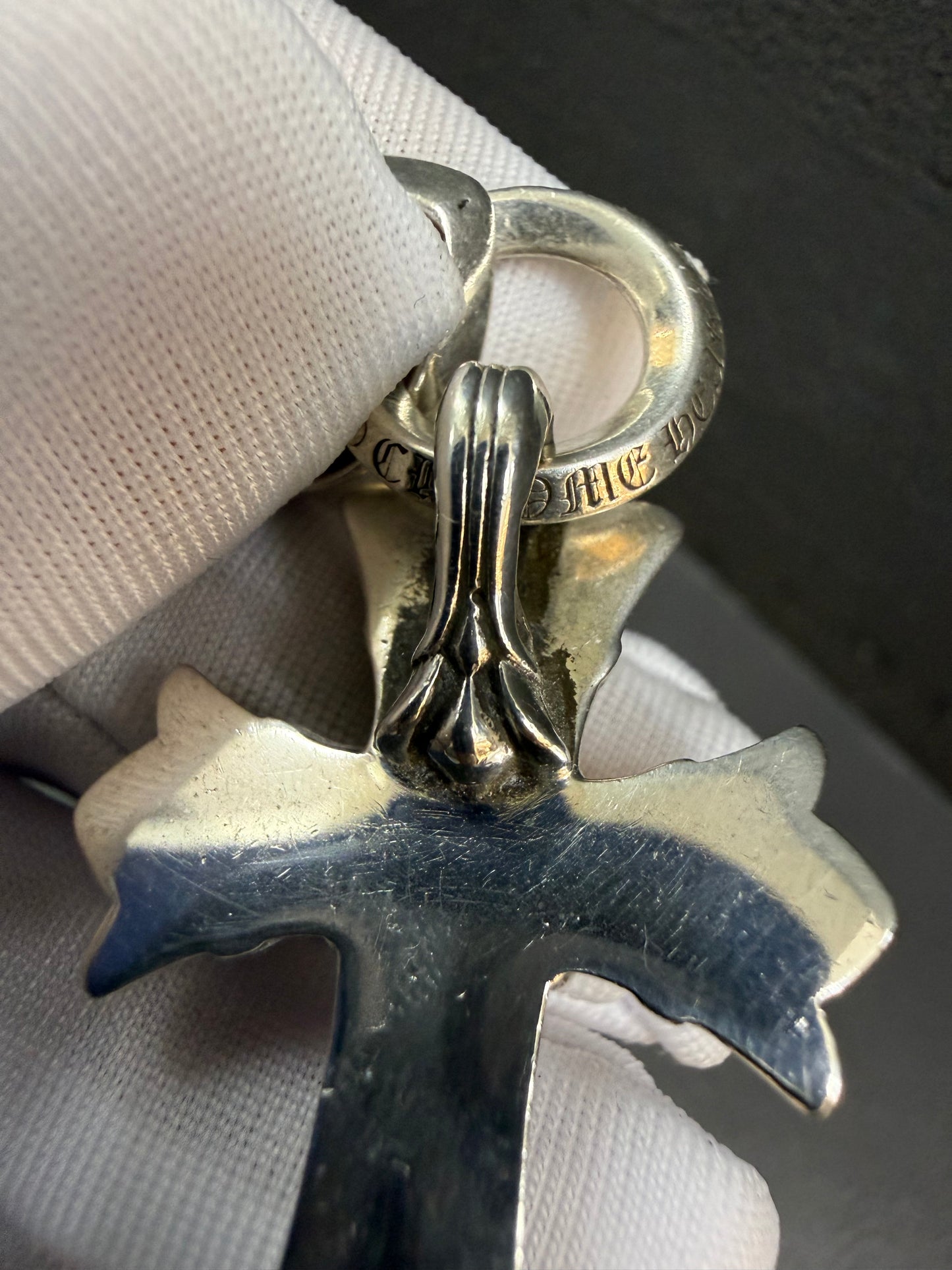 Chrome Hearts Double Cross Pendant