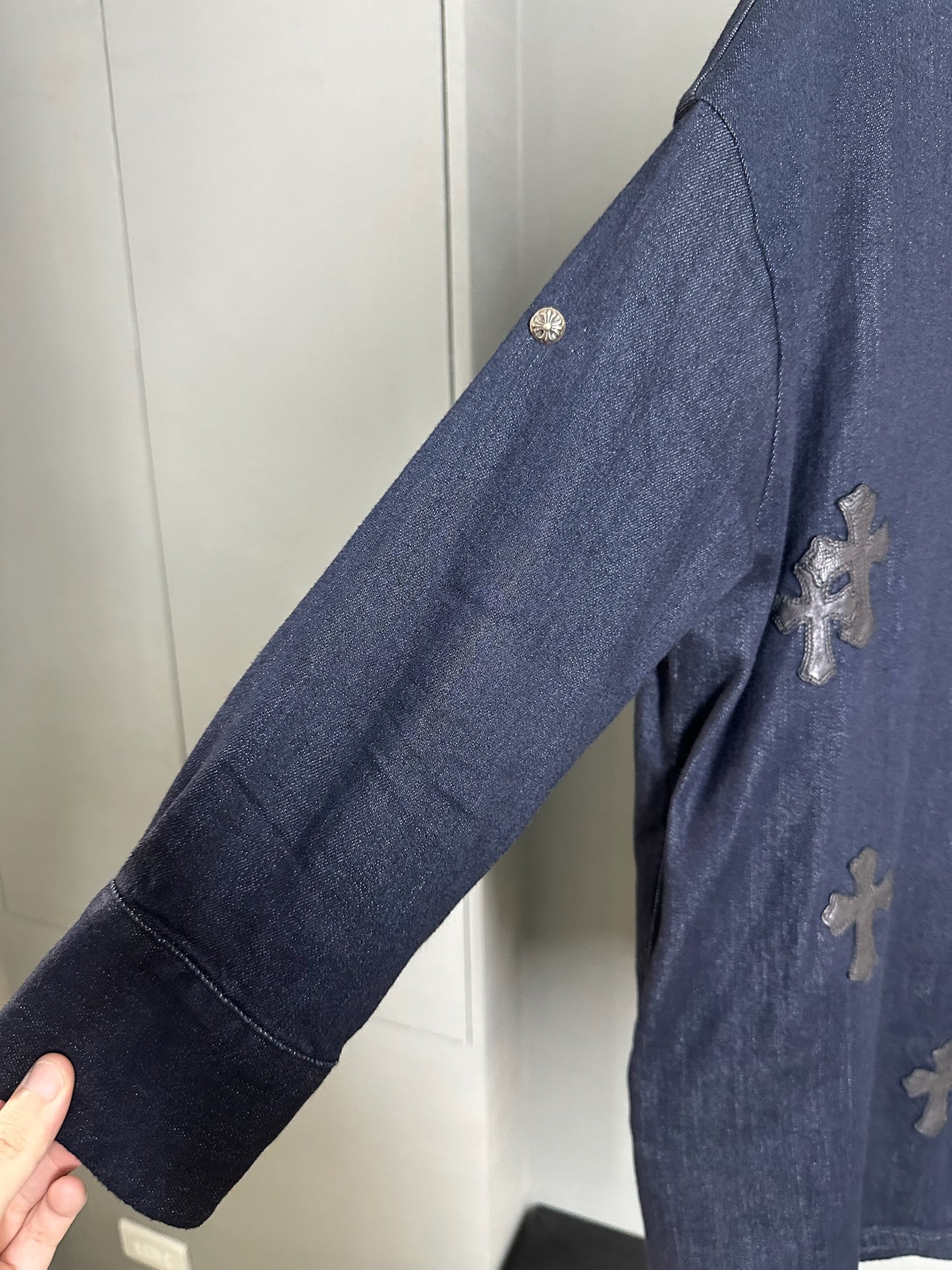 Chrome Hearts Patchworks Long Sleeve Shirt