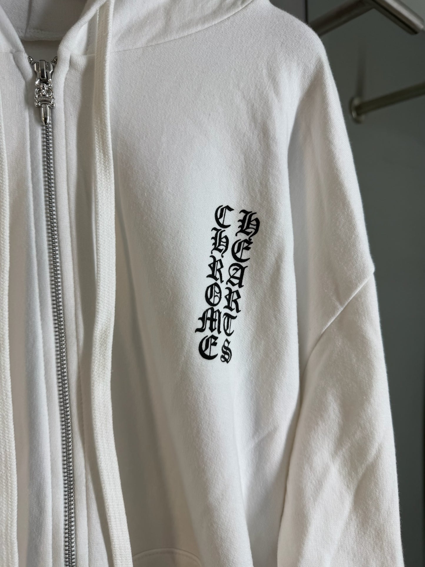 Chrome Hearts Gothic Vertical Zip-Up