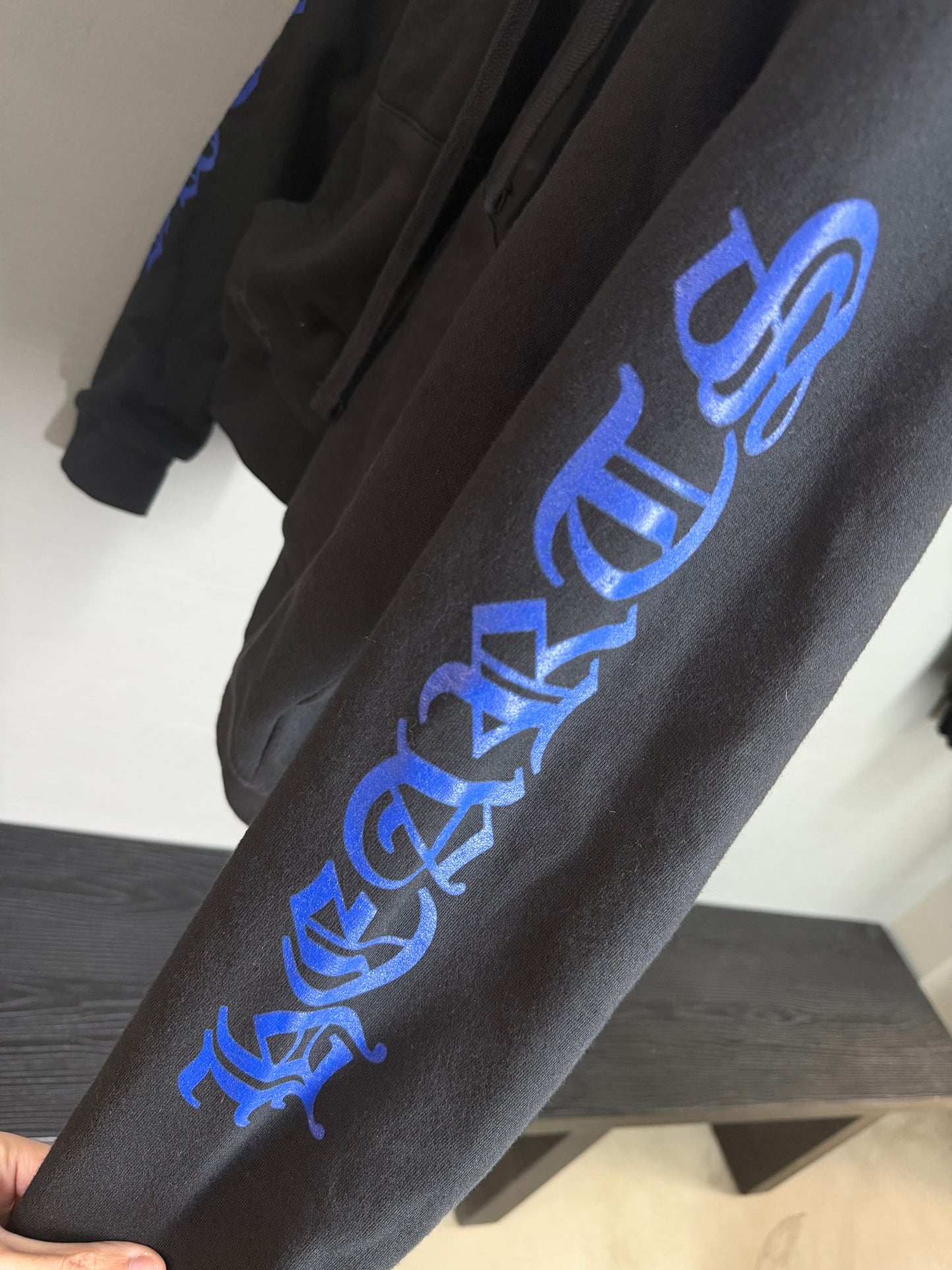 Chrome Hearts Gothic Vertical Thermal Zip-Up