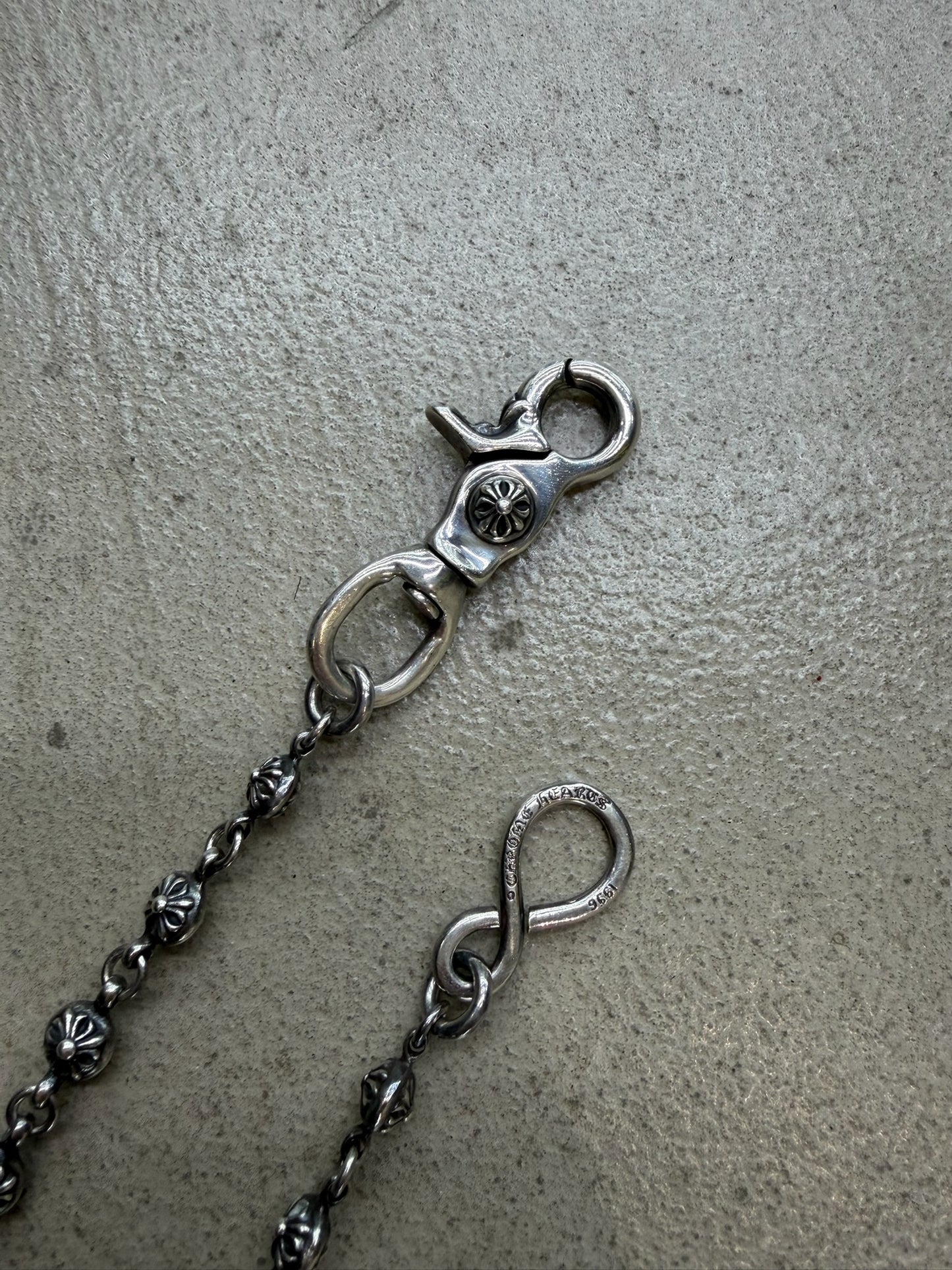 Chrome Hearts Cross Ball Wallet Chain