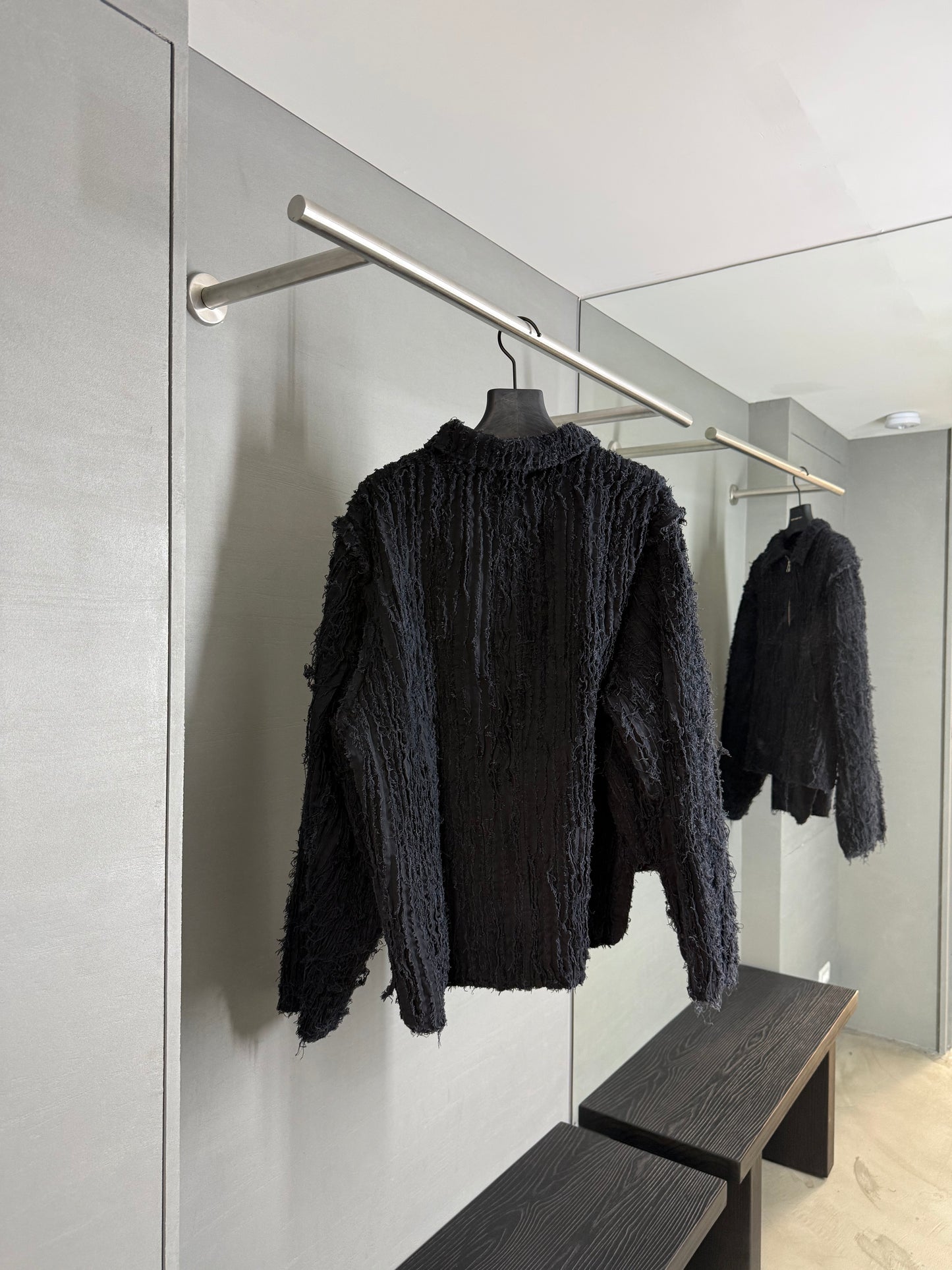 TONDOLO OFF CUT BARK JACKET
