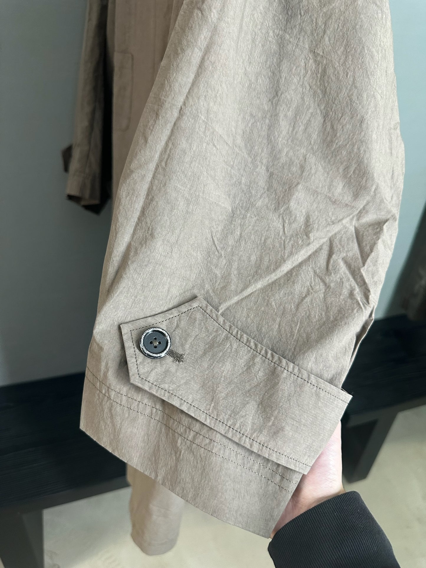 Peng Tai Khaki Long Coat