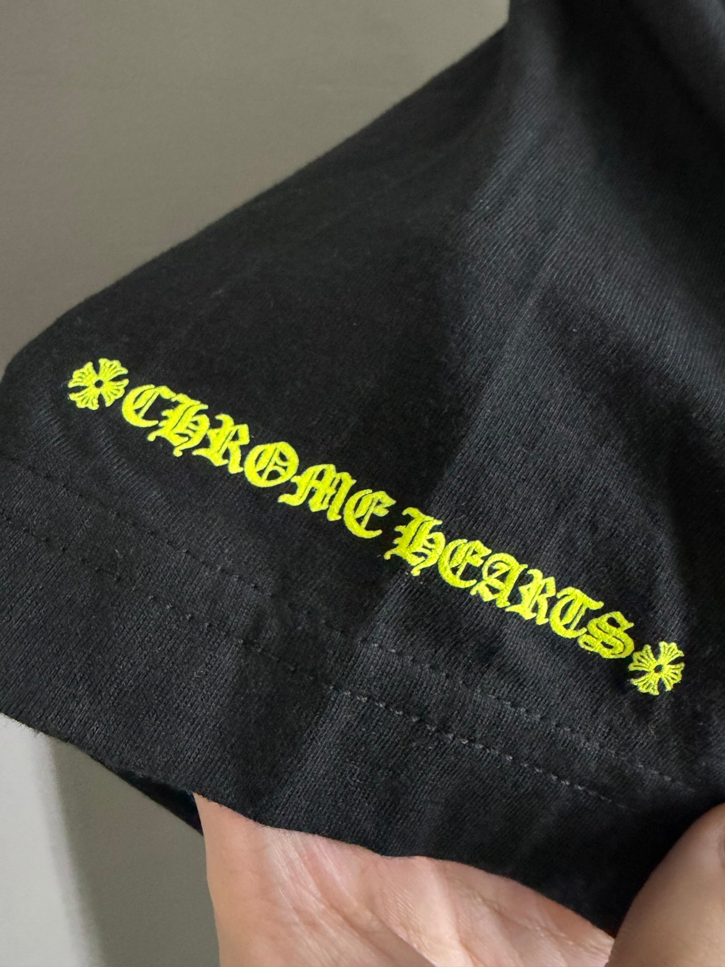 Chrome Hearts Neon Horseshoe T-Shirt