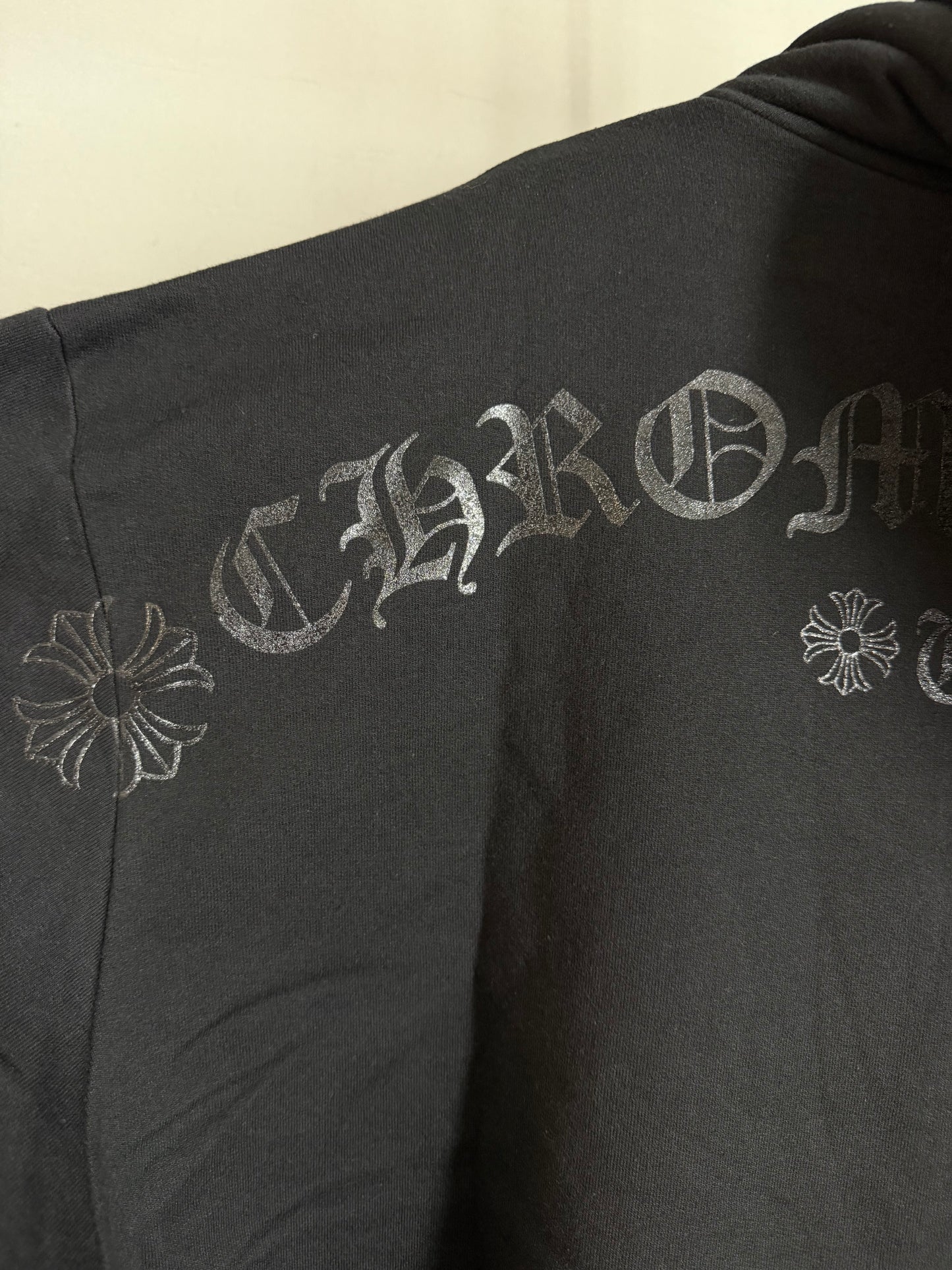 Chrome Hearts Horseshoe Floral Hoodie
