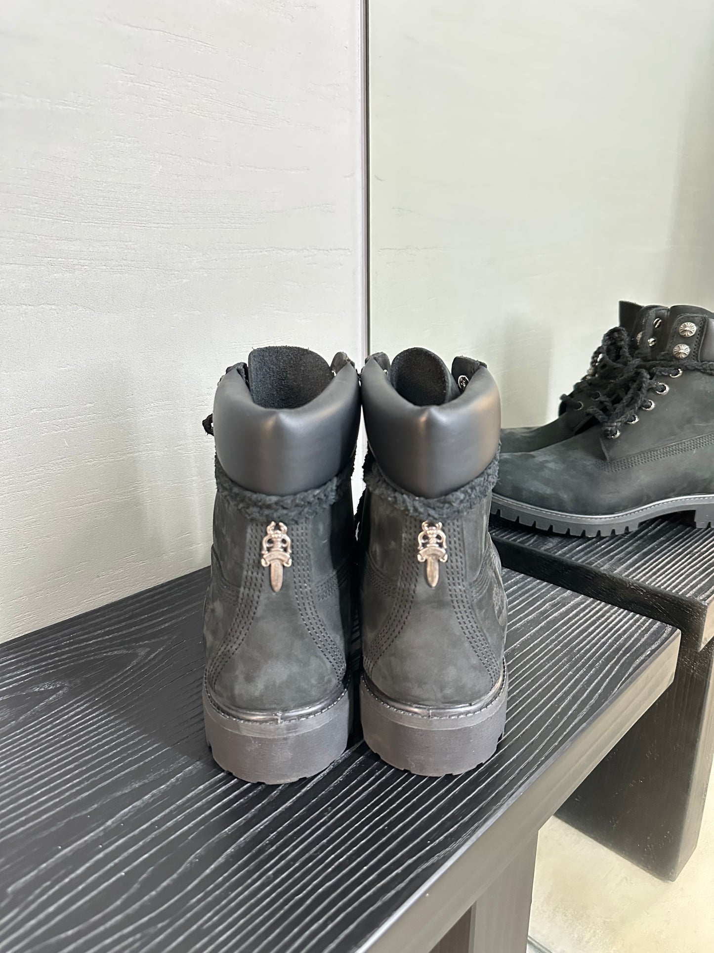 Chrome Hearts Timberland 6 Inch Boots