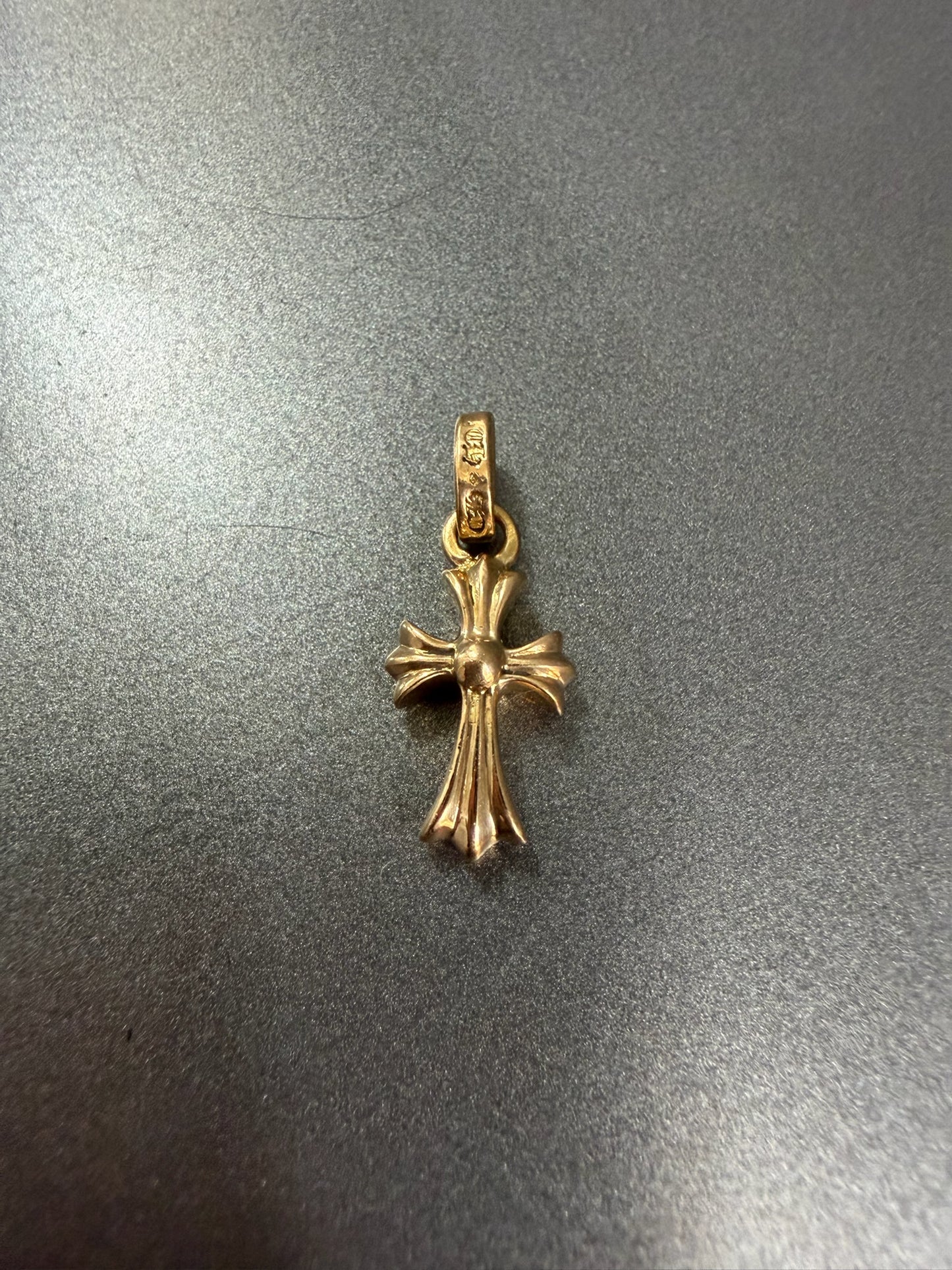Chrome Hearts 22k BBF Babyfat Pendant with Diamonds