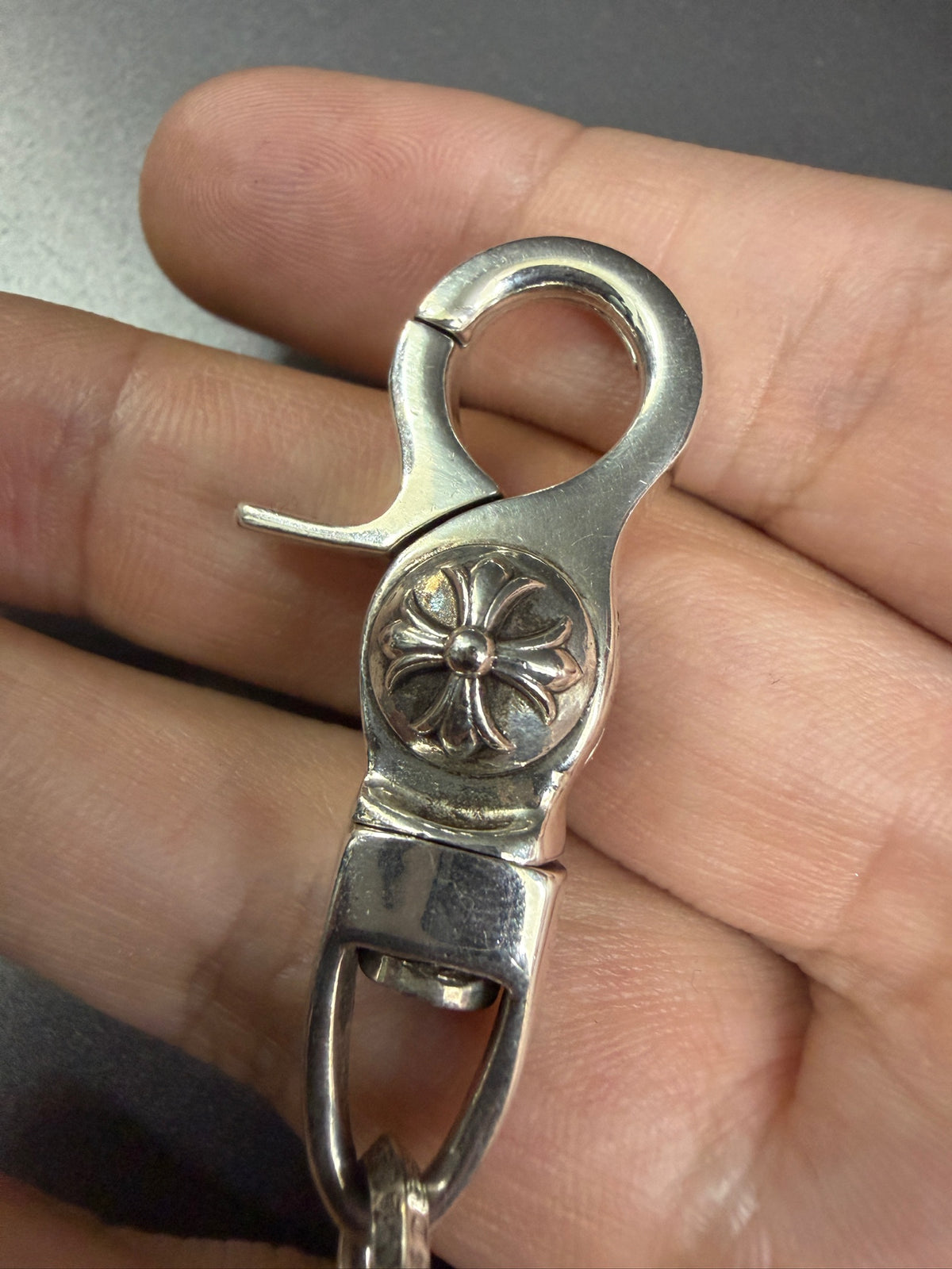 Chrome Hearts Dice Paperchain Lobster Clip Keychain