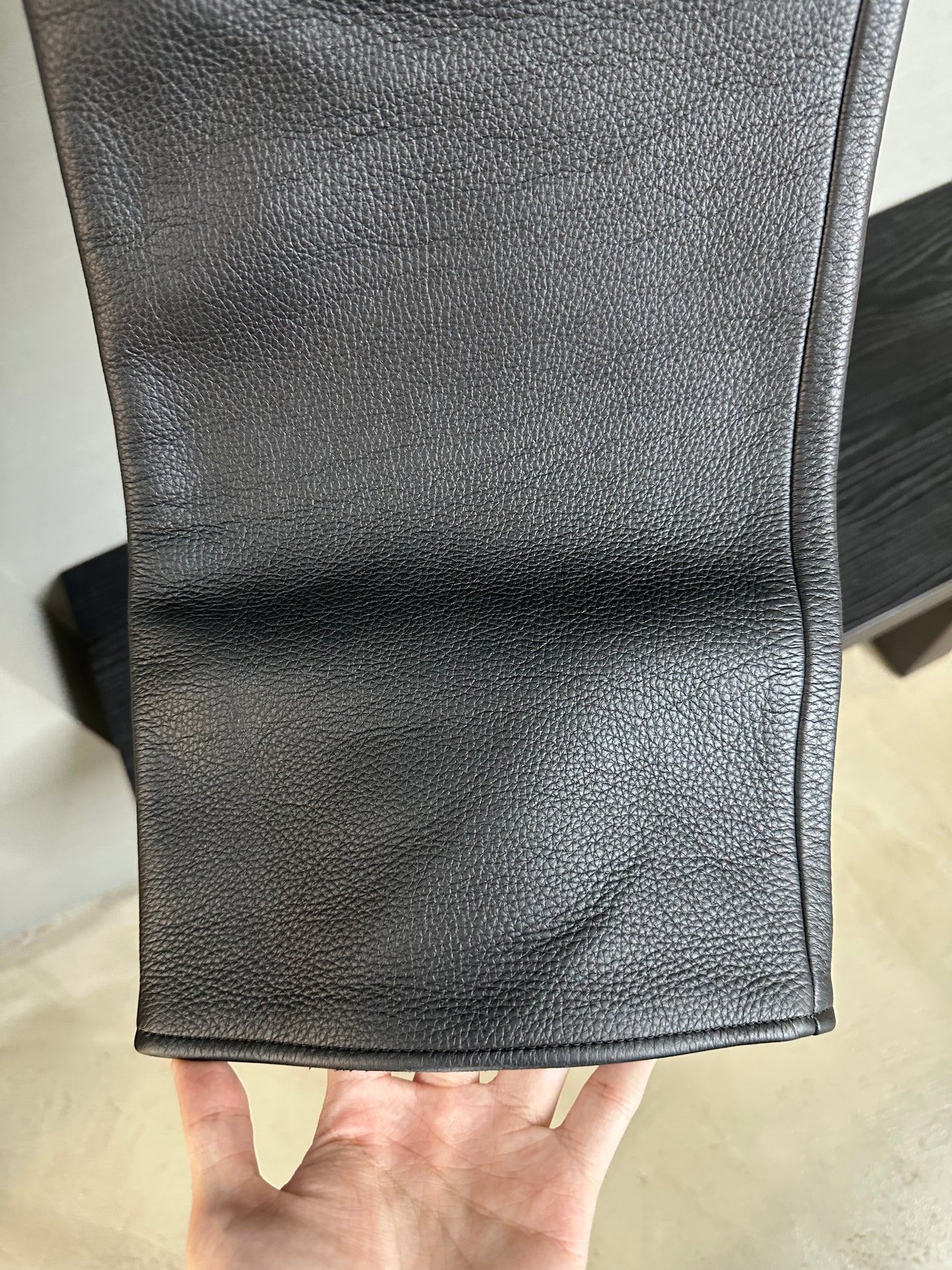 Chrome Hearts Fleur Knee Leather  Pants